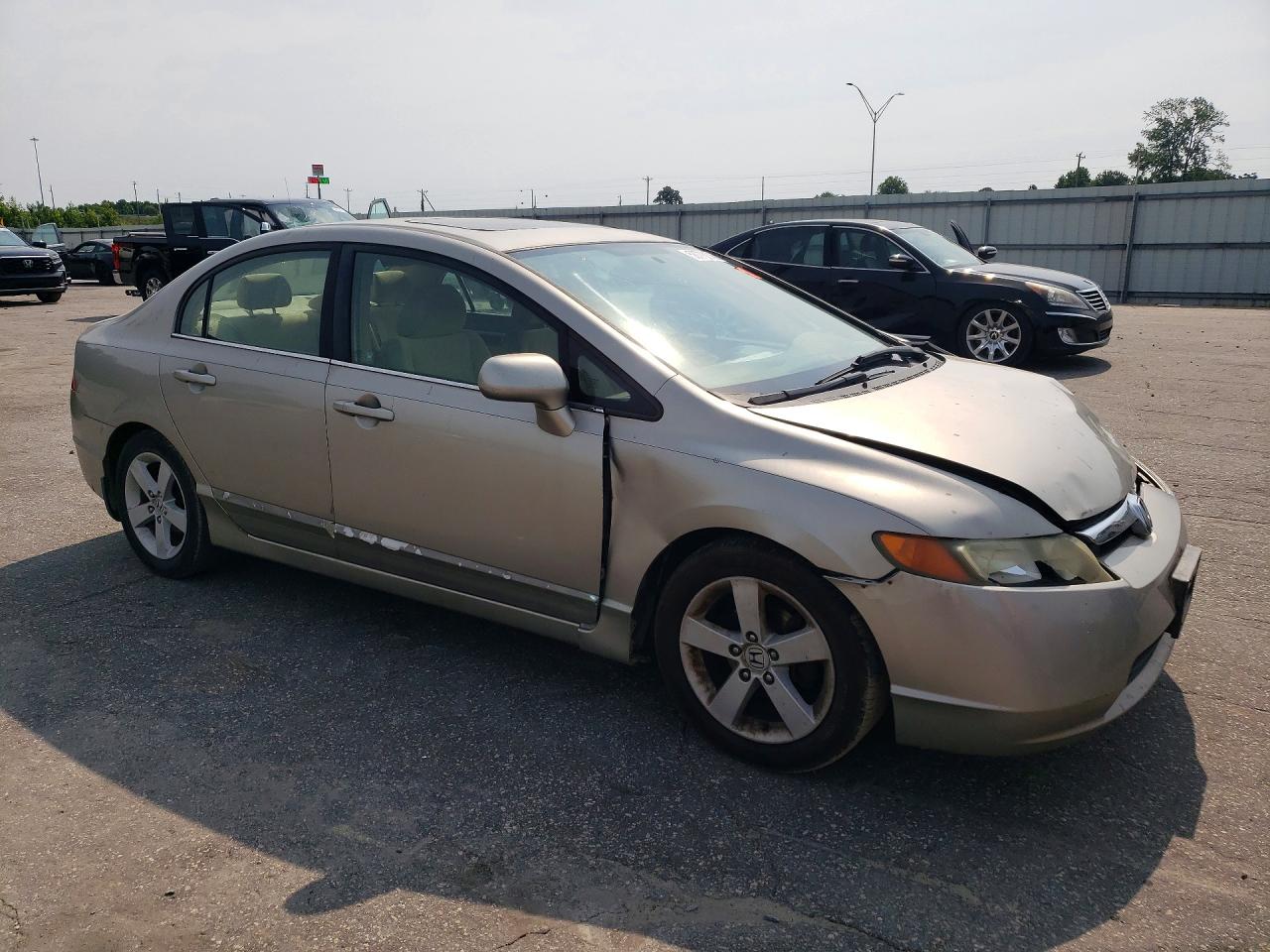 2006 Honda Civic Ex Золотой vin: 1HGFA16806L024186