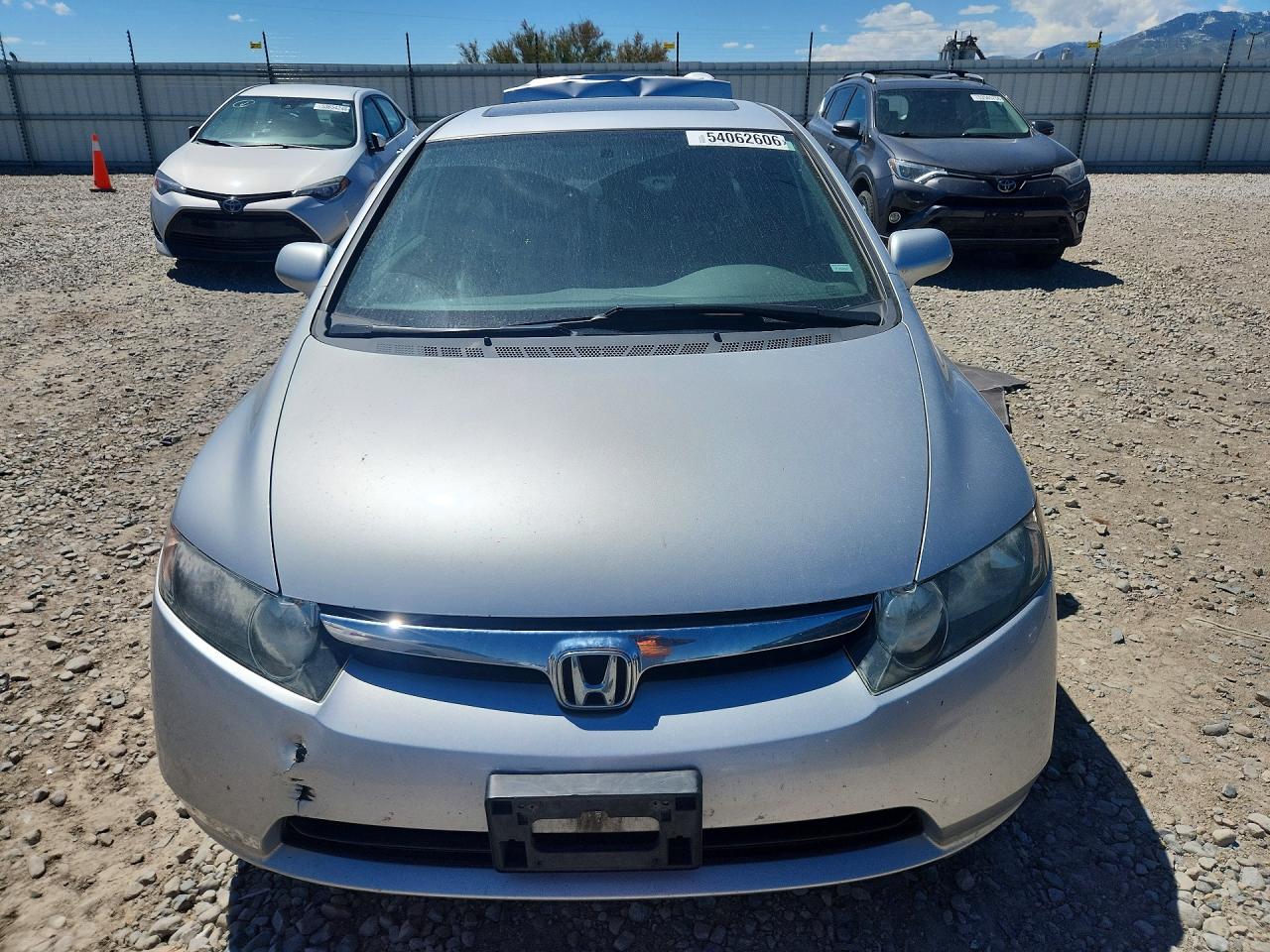 2006 Honda Civic Ex Silver vin: 1HGFA16806L038038