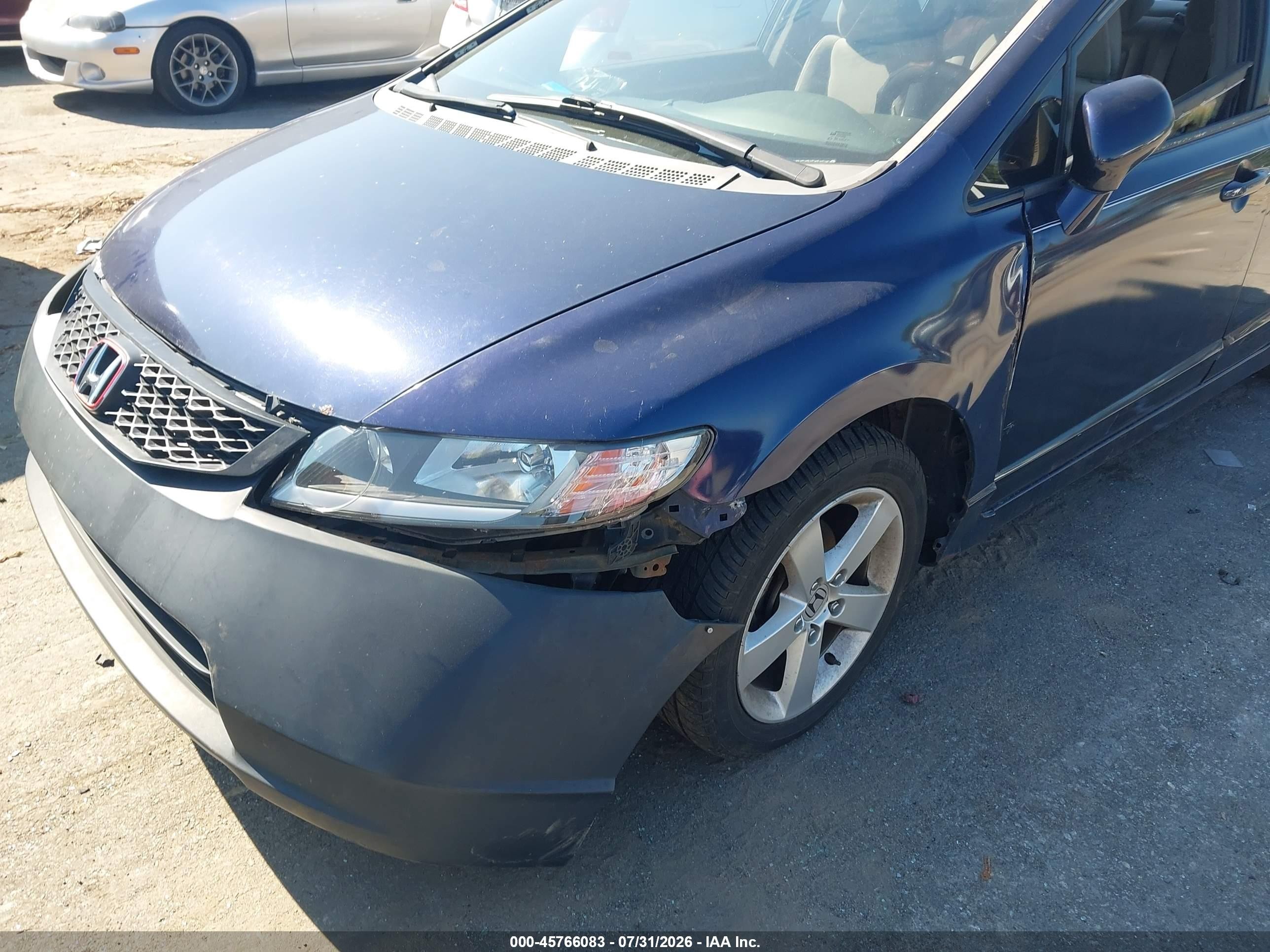 2006 Honda Civic Ex Blue vin: 1HGFA16806L043899