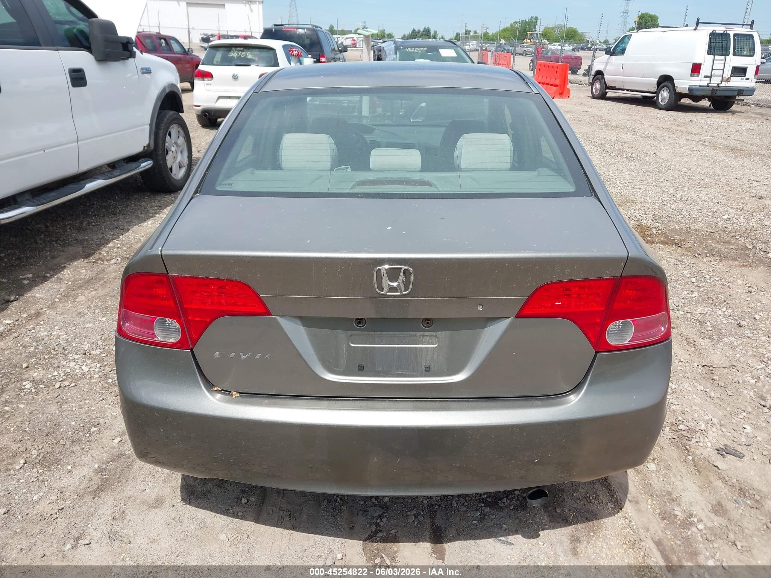 2006 Honda Civic Ex Gray vin: 1HGFA16806L130508
