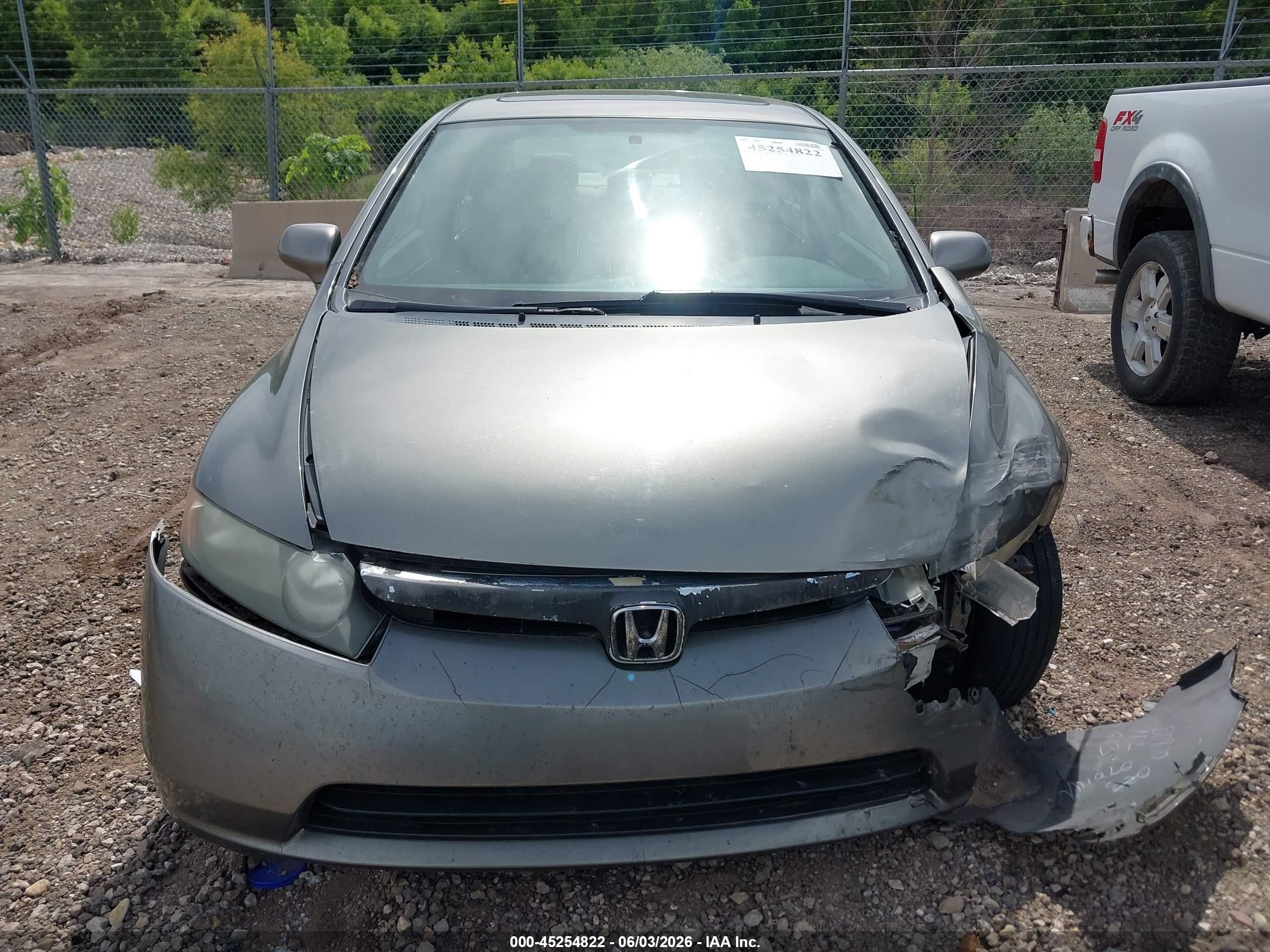 2006 Honda Civic Ex Gray vin: 1HGFA16806L130508