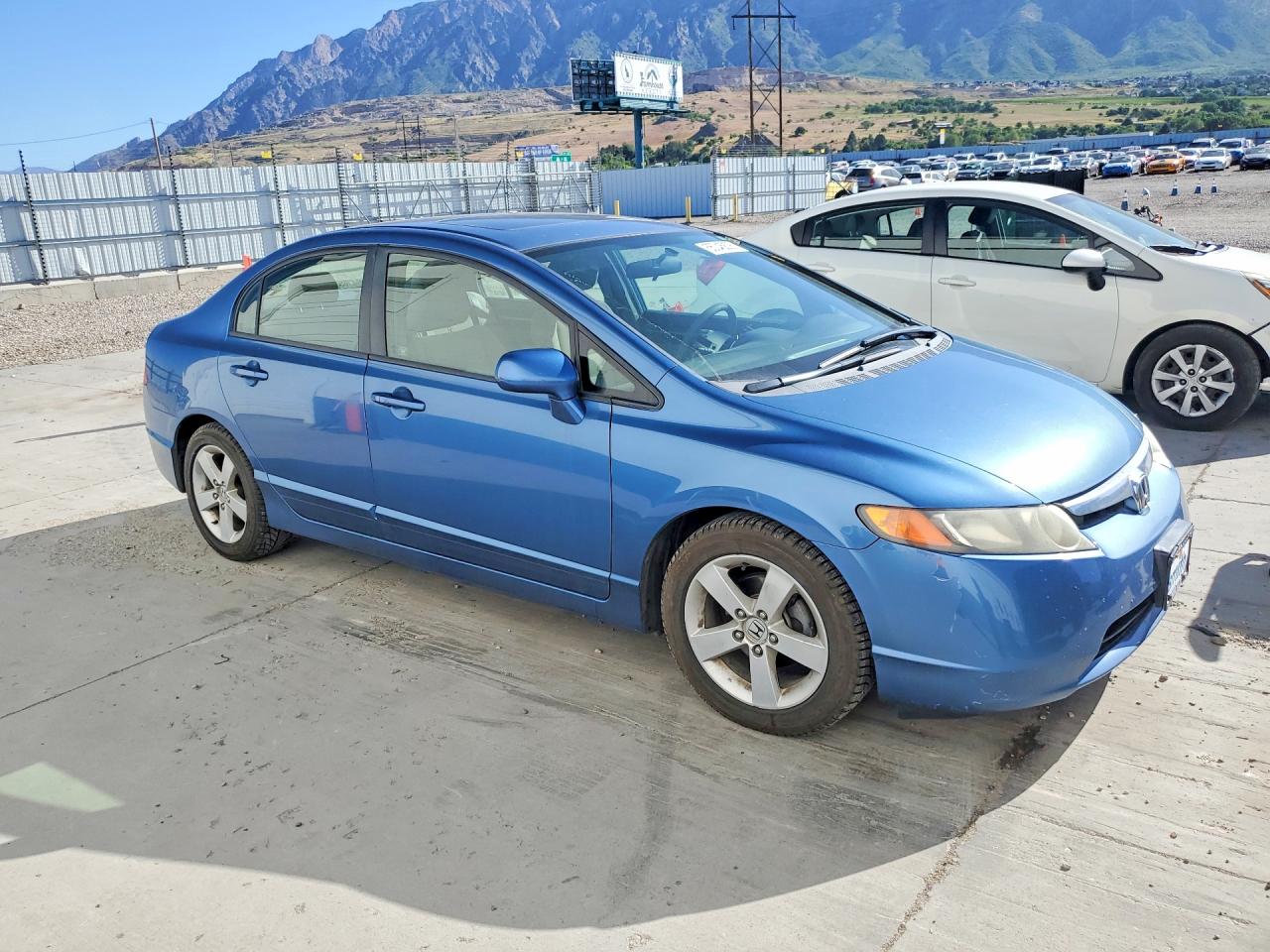 2006 Honda Civic Ex Blue vin: 1HGFA16806L148894