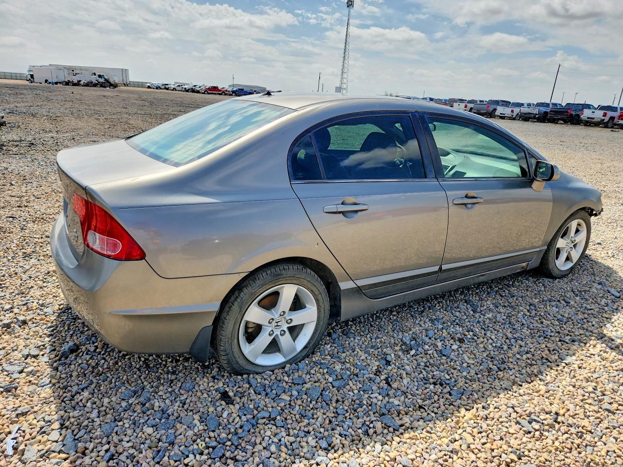 2007 Honda Civic Ex Gray vin: 1HGFA16807L012945