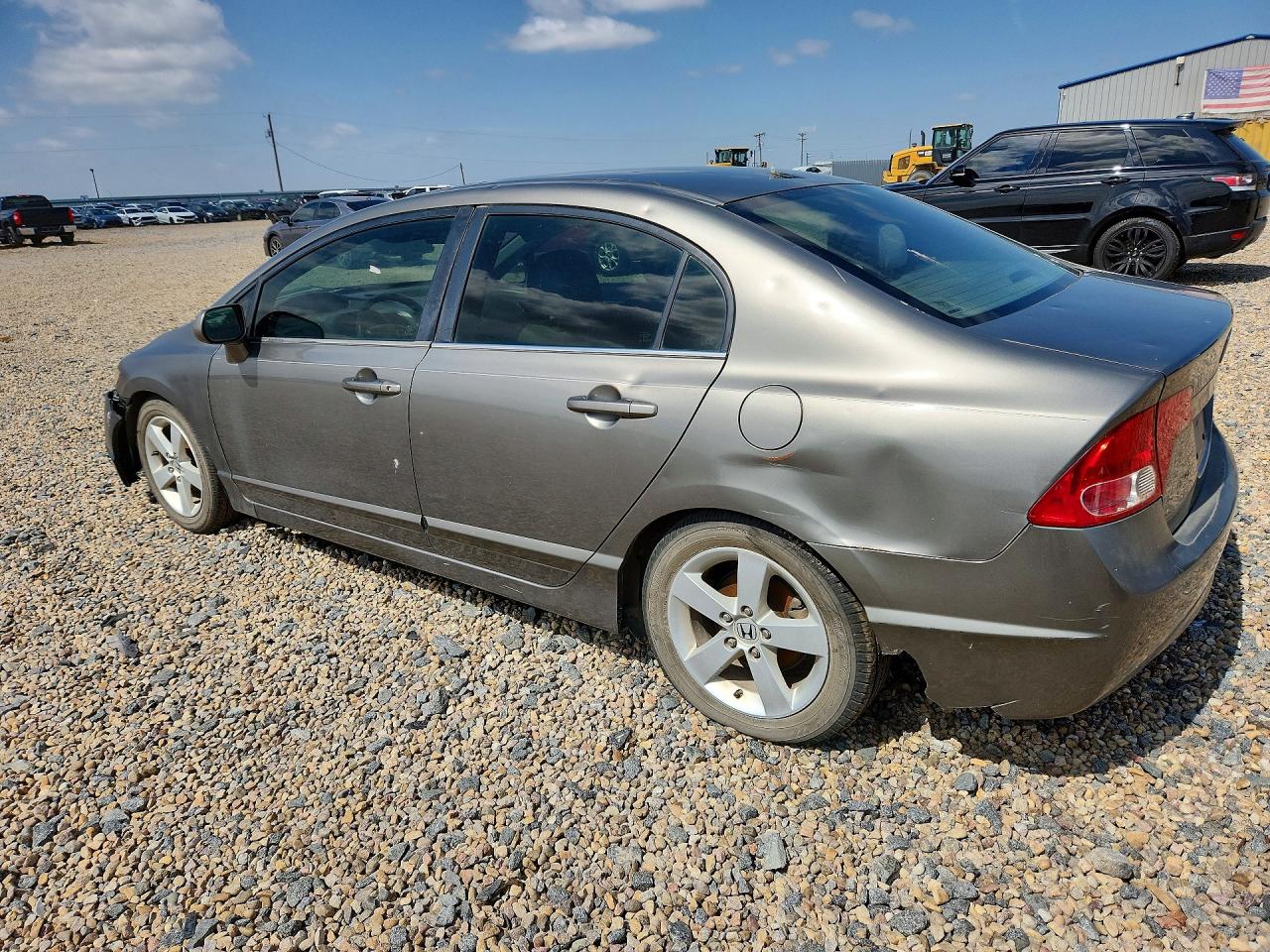 2007 Honda Civic Ex Gray vin: 1HGFA16807L012945