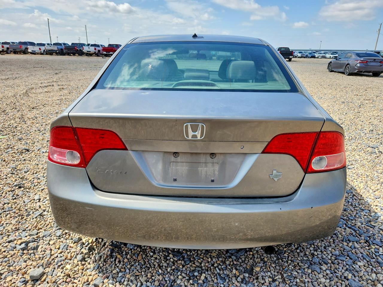 2007 Honda Civic Ex Gray vin: 1HGFA16807L012945