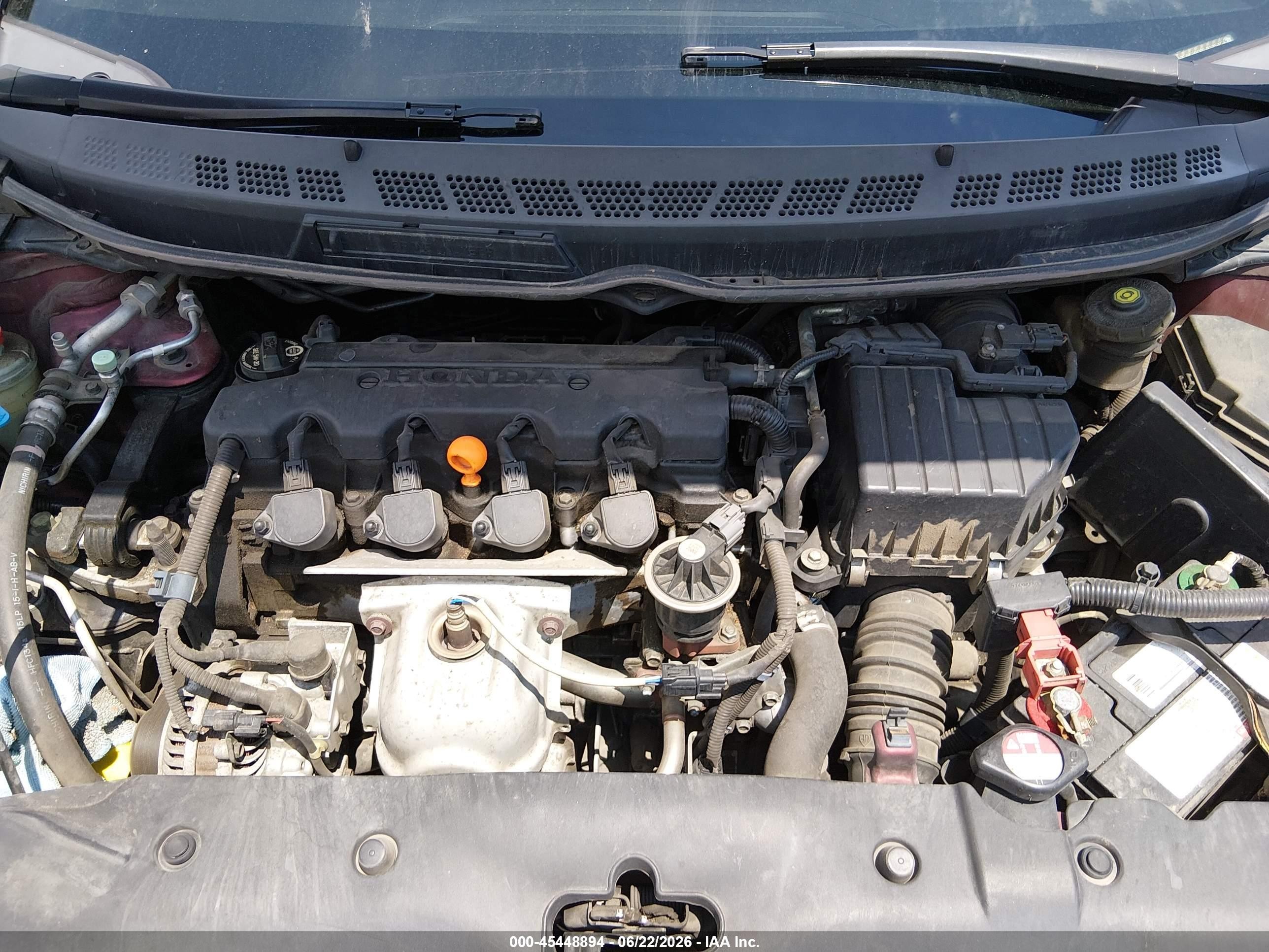 2007 Honda Civic Ex Бордовый vin: 1HGFA16807L017515