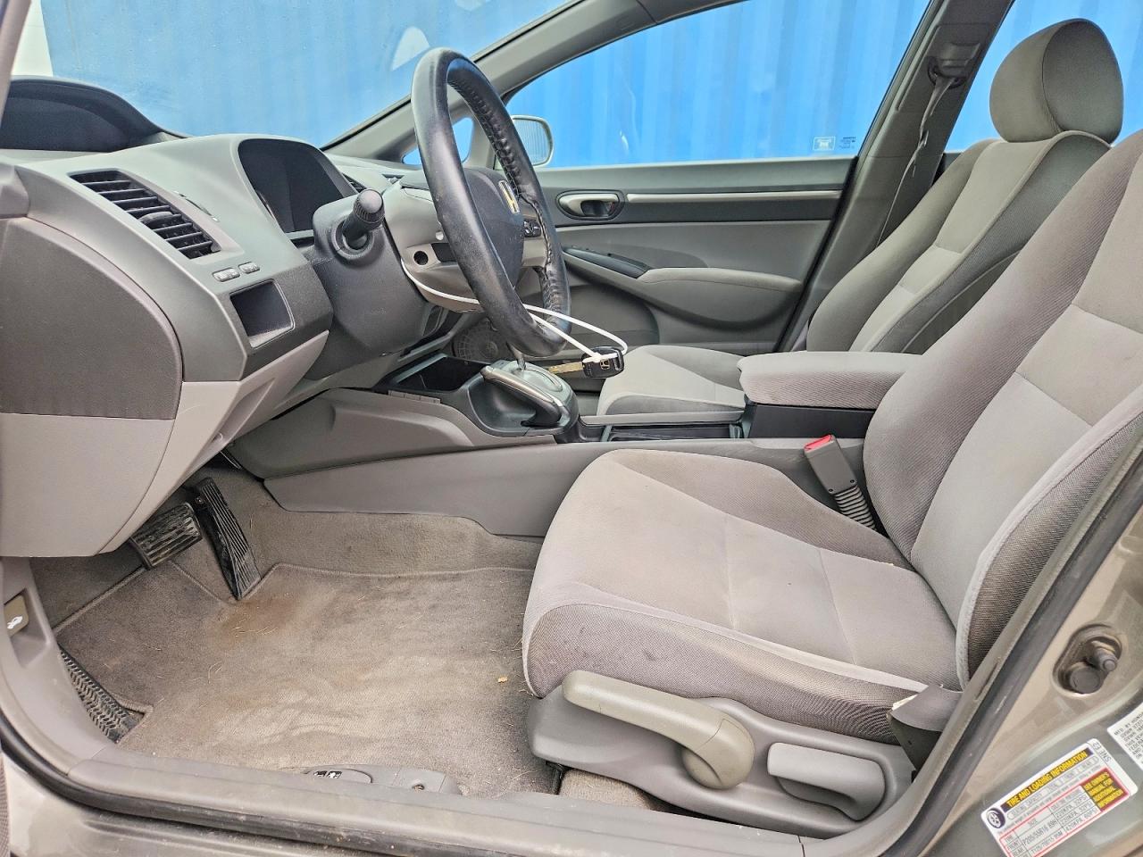 2007 Honda Civic Ex Gray vin: 1HGFA16807L047646