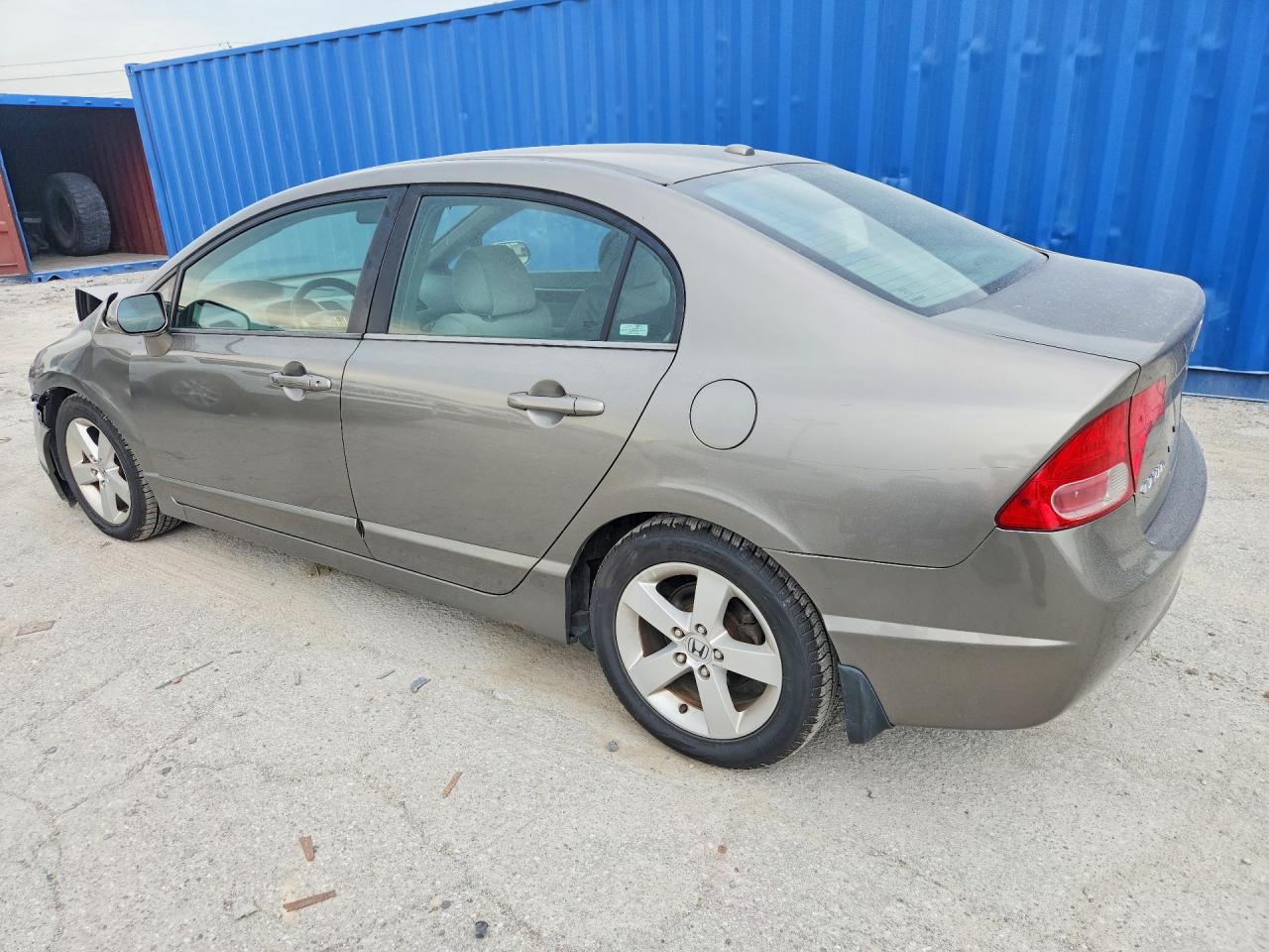 2007 Honda Civic Ex Gray vin: 1HGFA16807L047646