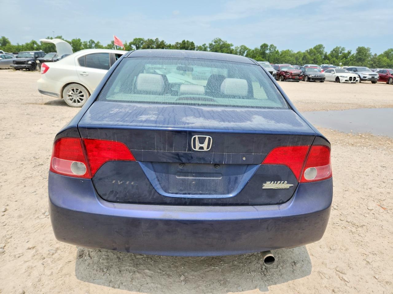 2007 Honda Civic Ex Blue vin: 1HGFA16807L061272