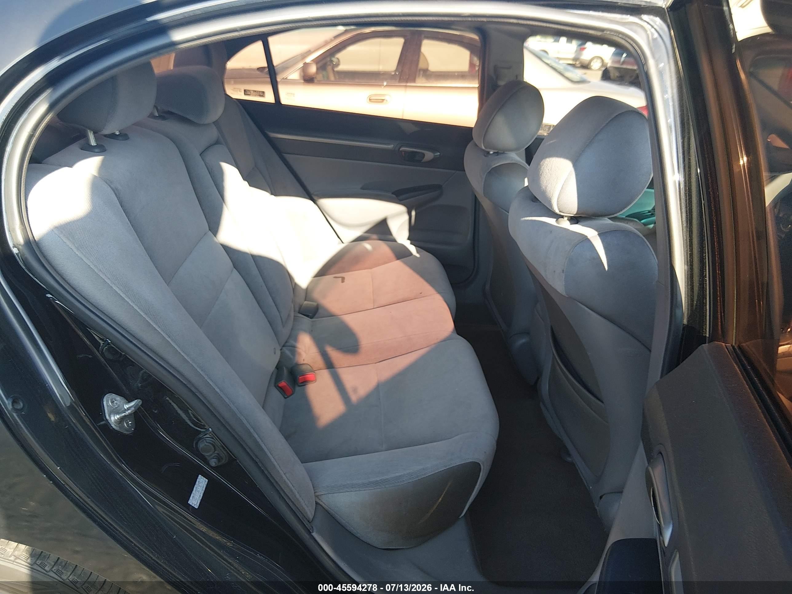 2007 Honda Civic Ex Black vin: 1HGFA16807L067766