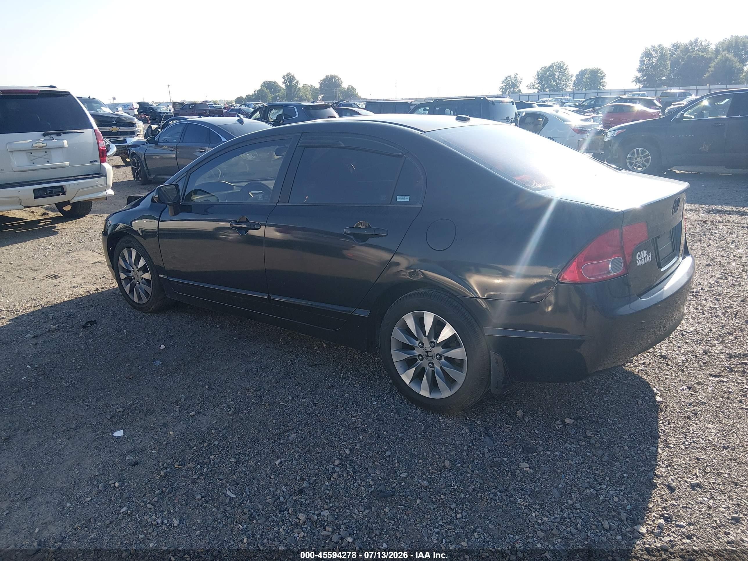 2007 Honda Civic Ex Black vin: 1HGFA16807L067766