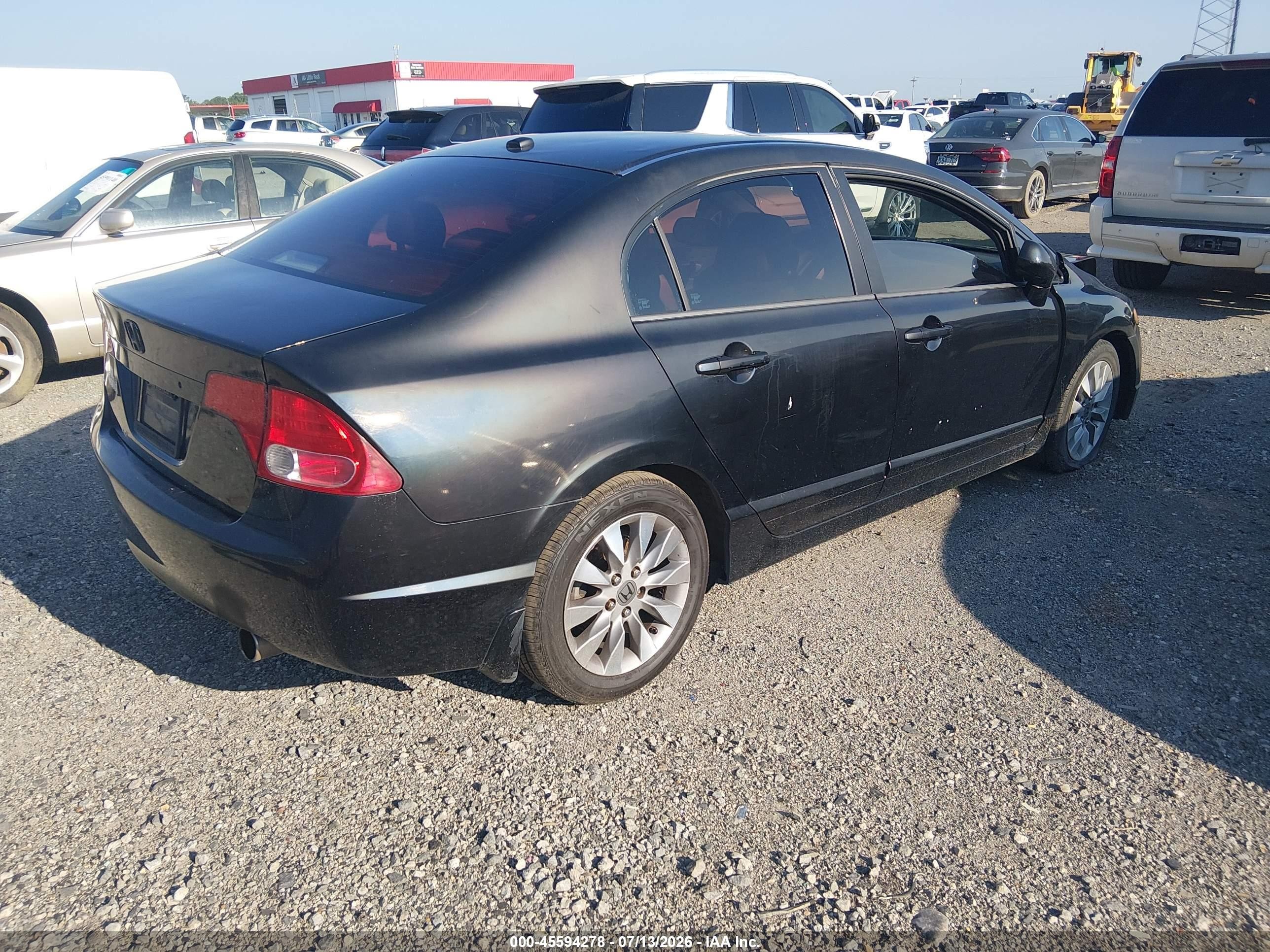 2007 Honda Civic Ex Black vin: 1HGFA16807L067766