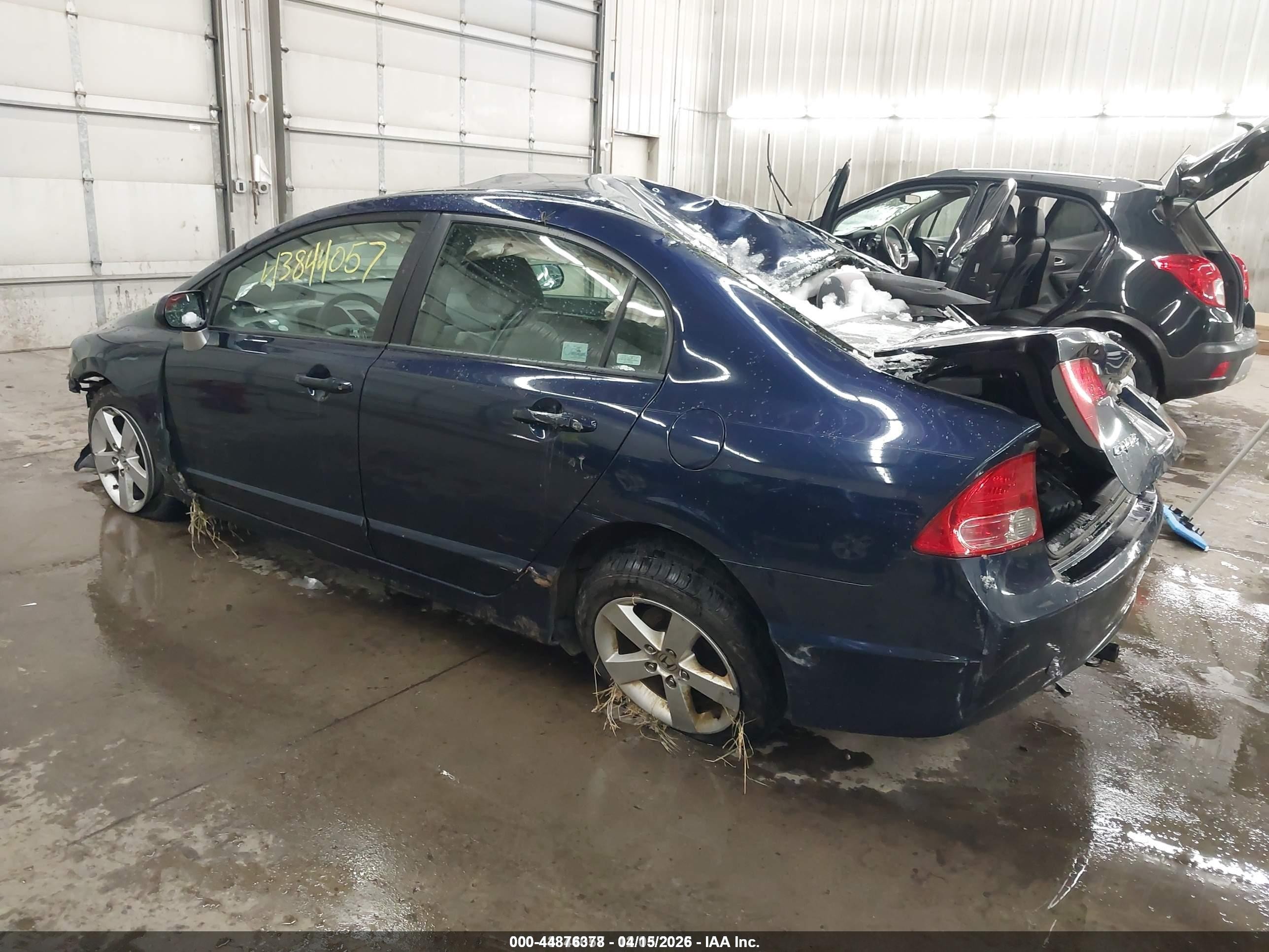 2007 Honda Civic Ex Blue vin: 1HGFA16807L073079