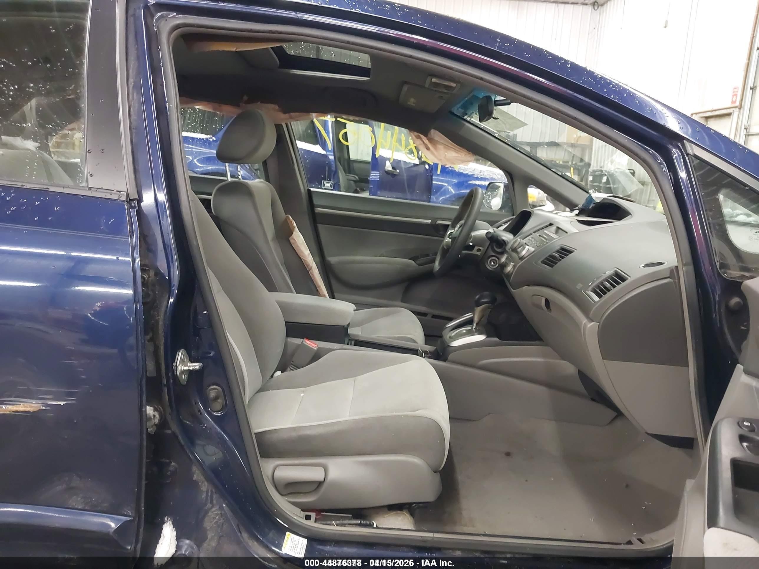 2007 Honda Civic Ex Blue vin: 1HGFA16807L073079