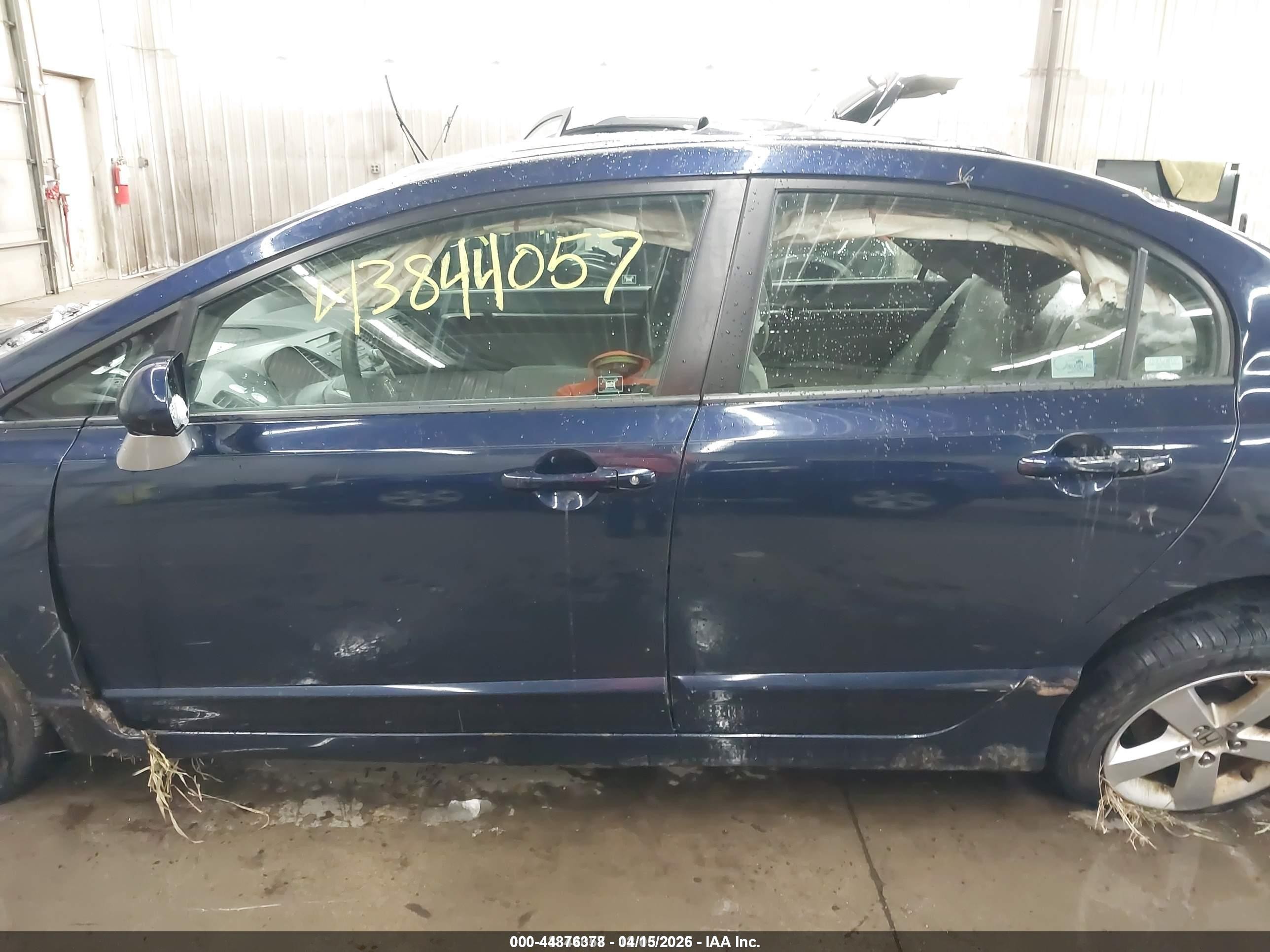 2007 Honda Civic Ex Blue vin: 1HGFA16807L073079