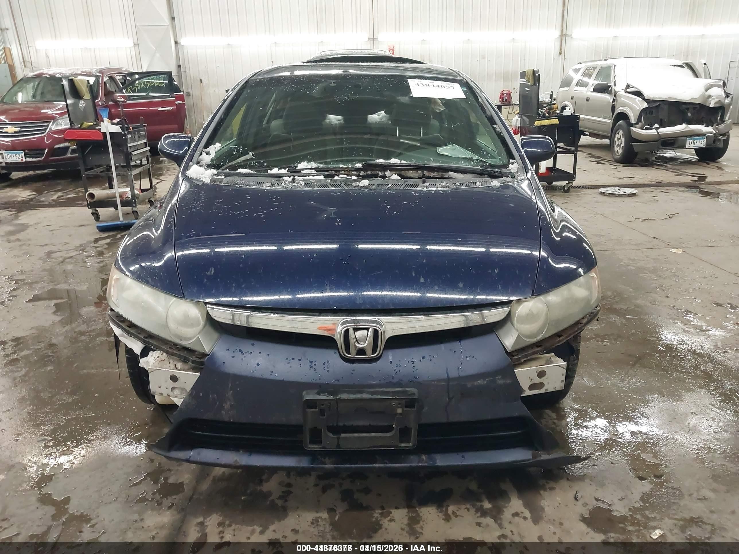 2007 Honda Civic Ex Blue vin: 1HGFA16807L073079