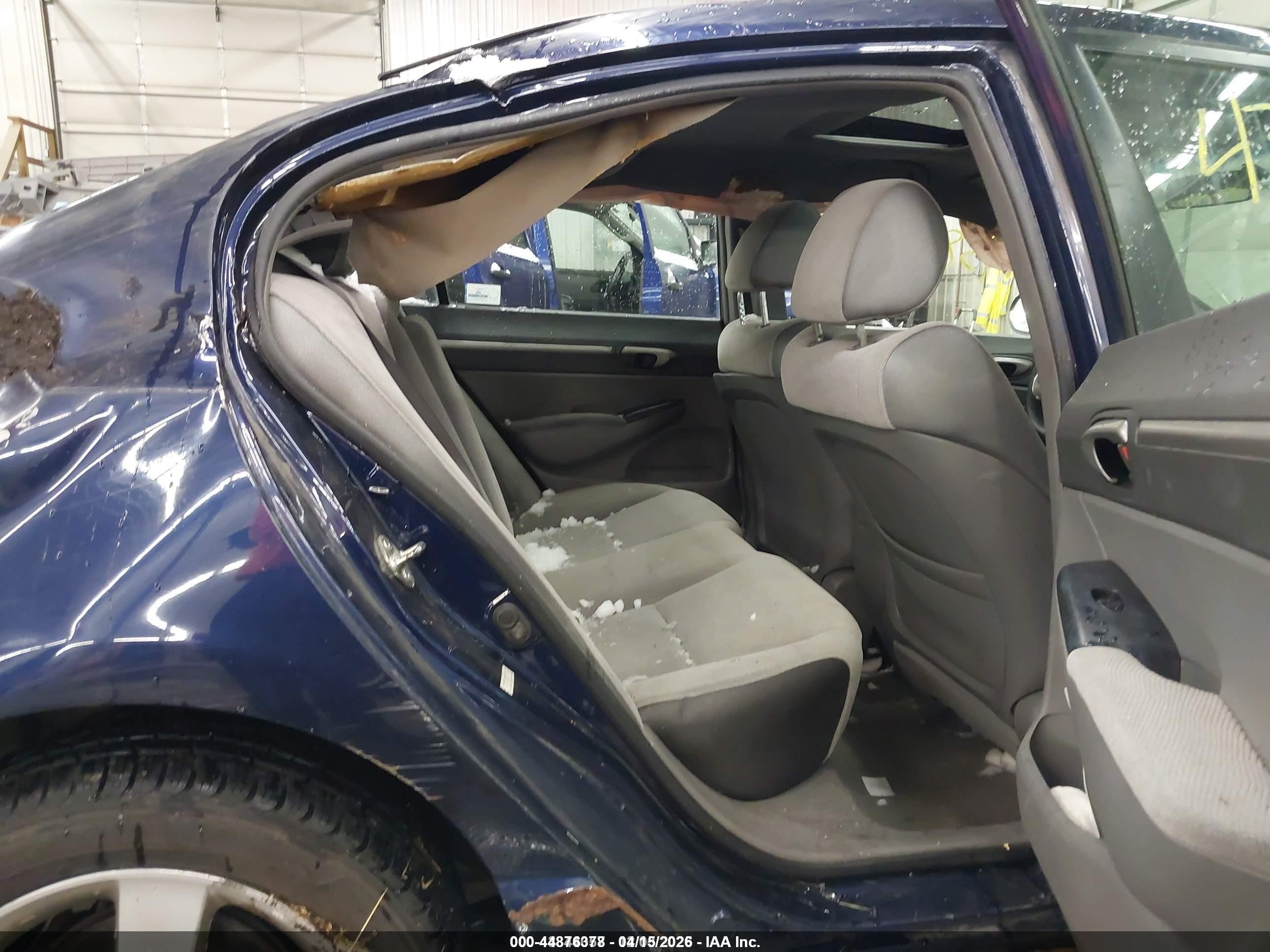 2007 Honda Civic Ex Blue vin: 1HGFA16807L073079