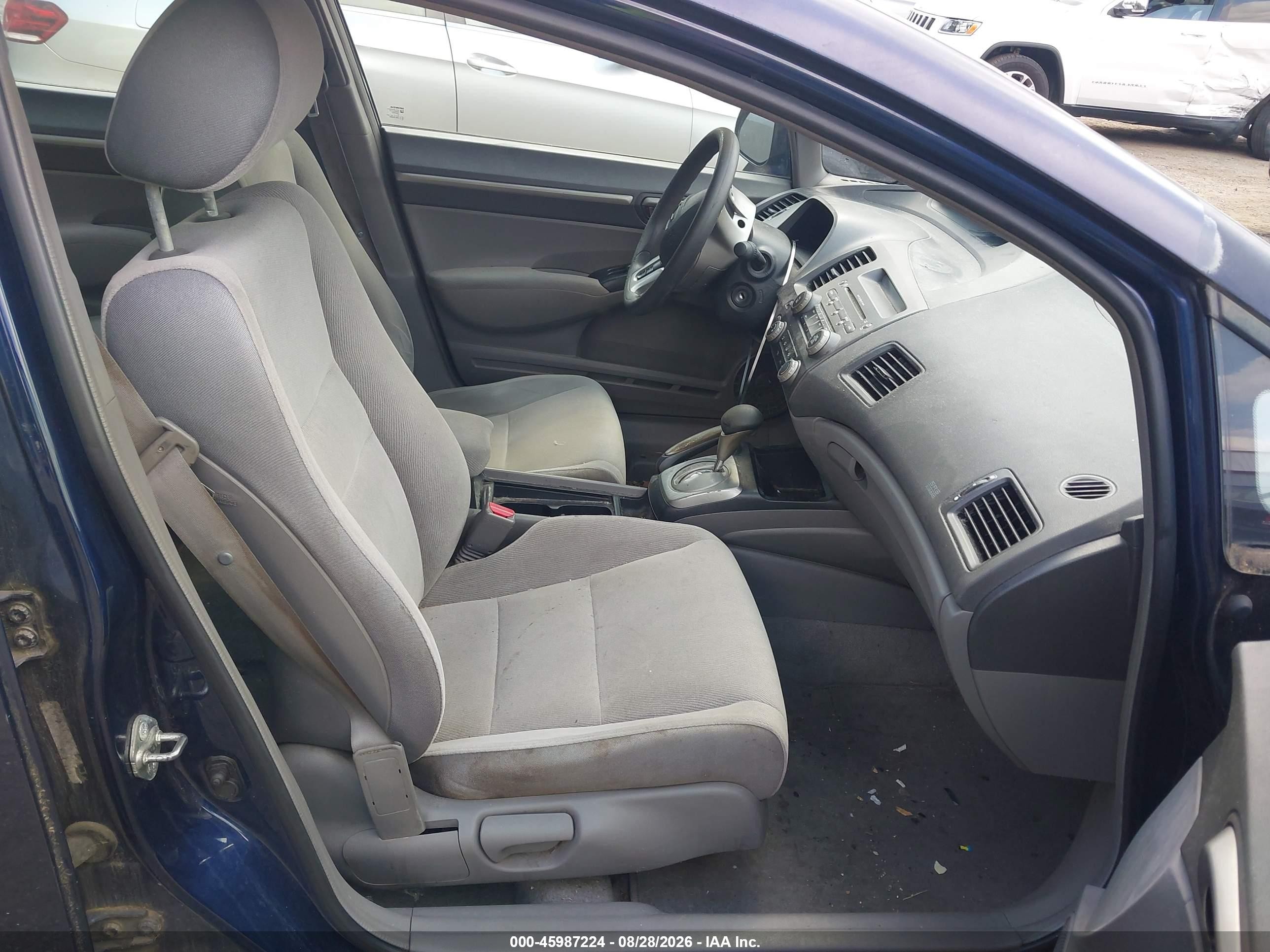 2007 Honda Civic Ex Blue vin: 1HGFA16807L091422