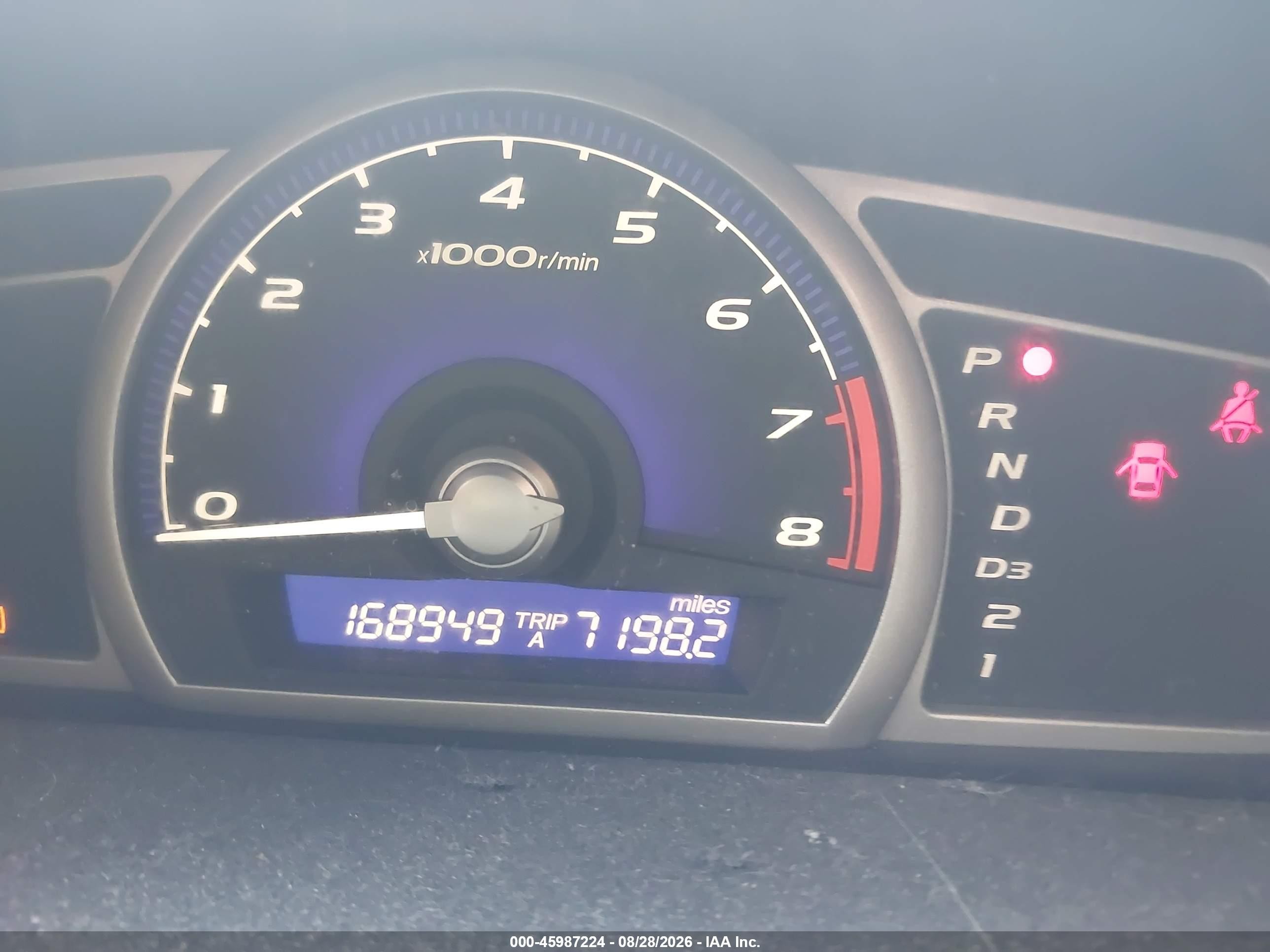 2007 Honda Civic Ex Blue vin: 1HGFA16807L091422
