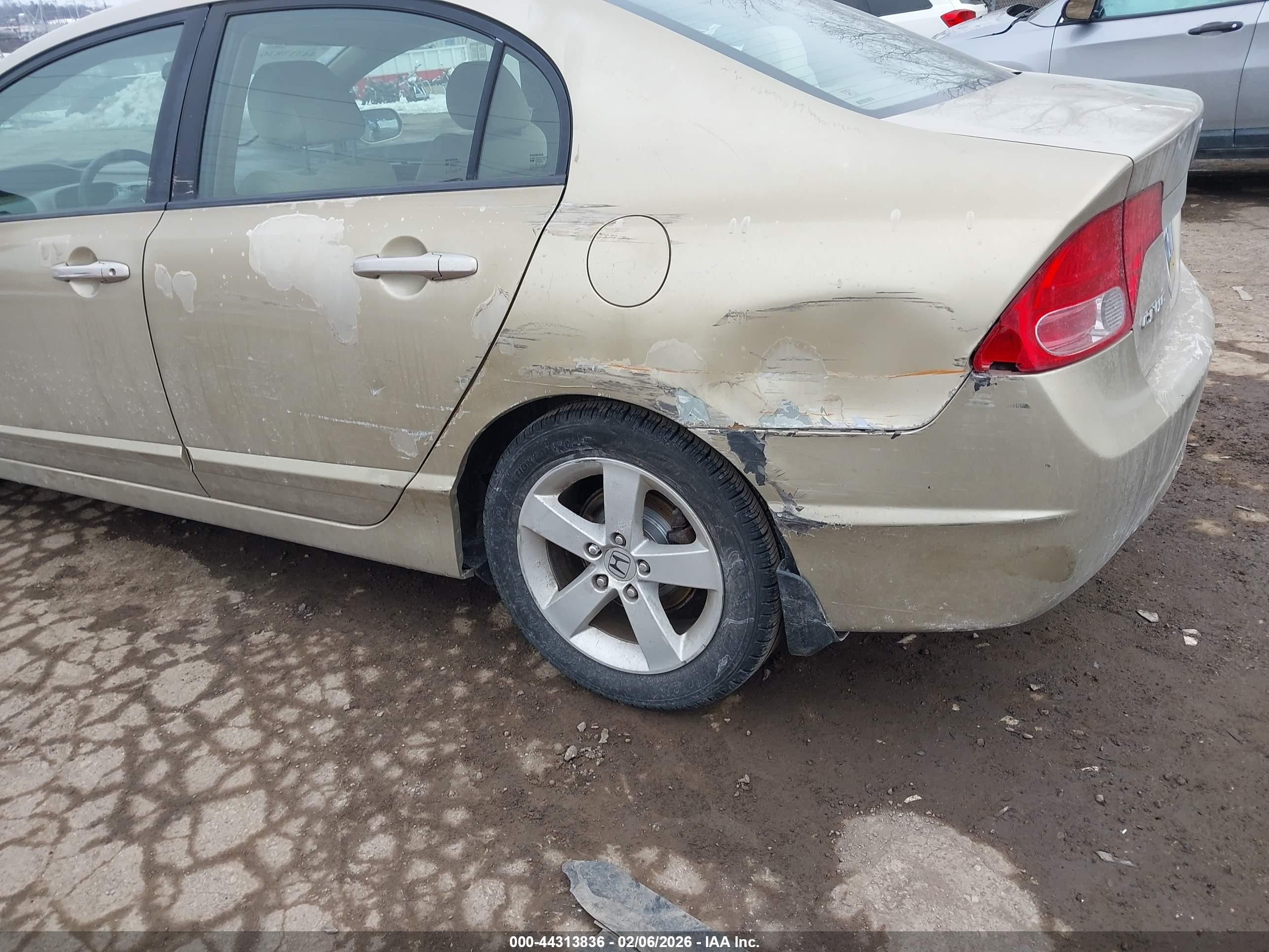 2007 Honda Civic Ex Gold vin: 1HGFA16807L116397