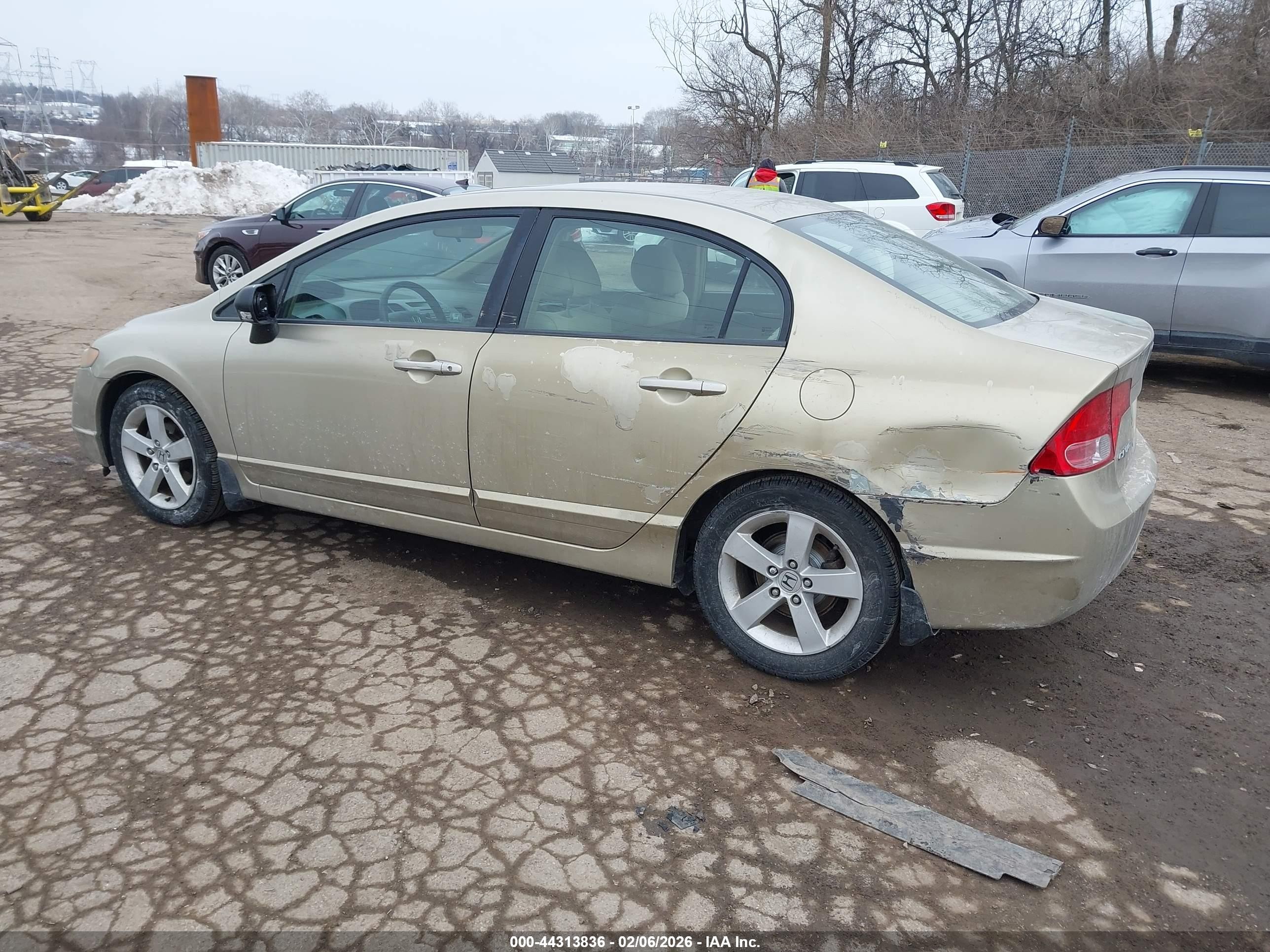 2007 Honda Civic Ex Gold vin: 1HGFA16807L116397