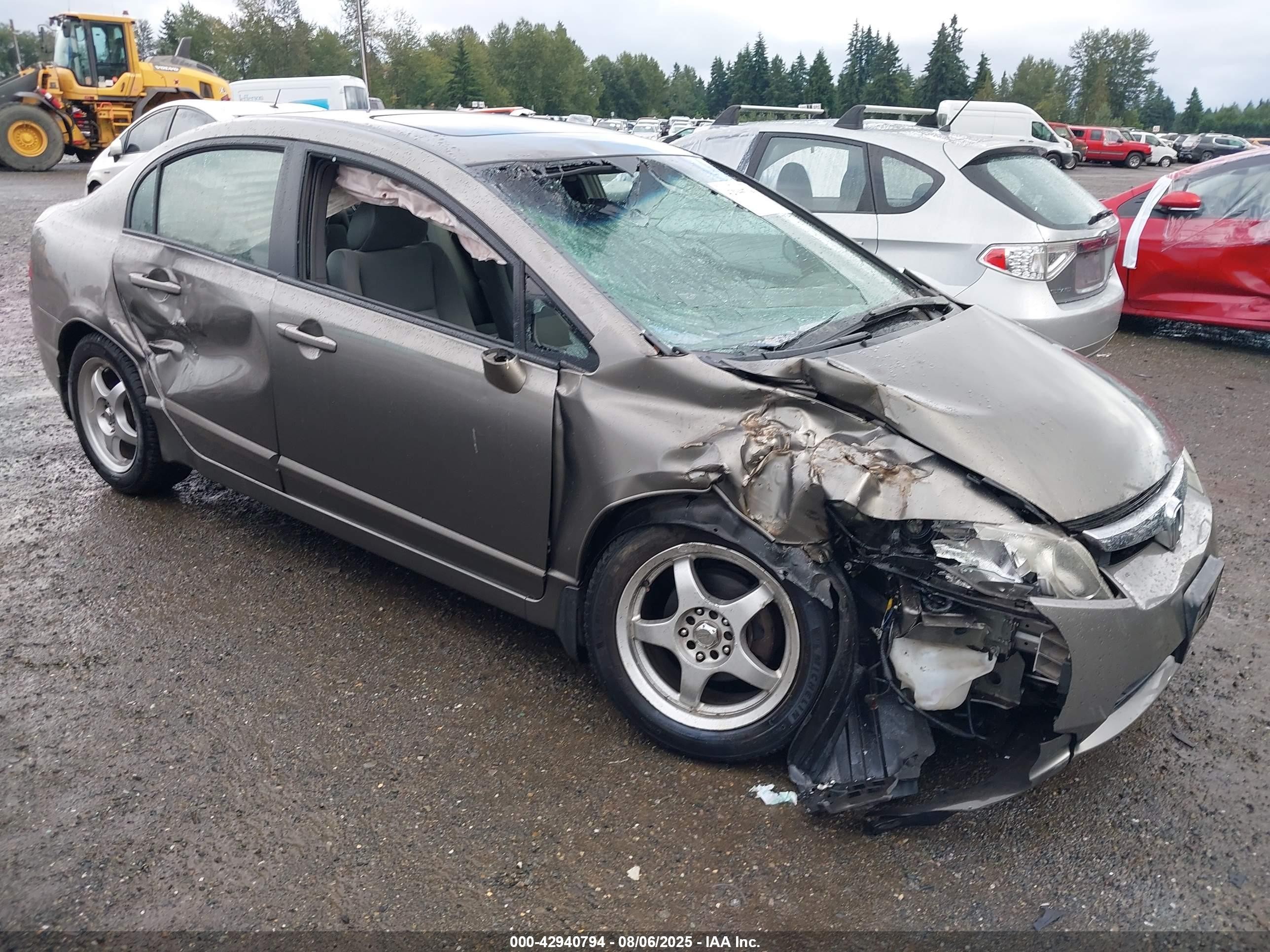 2007 Honda Civic Ex Tan vin: 1HGFA16807L121776