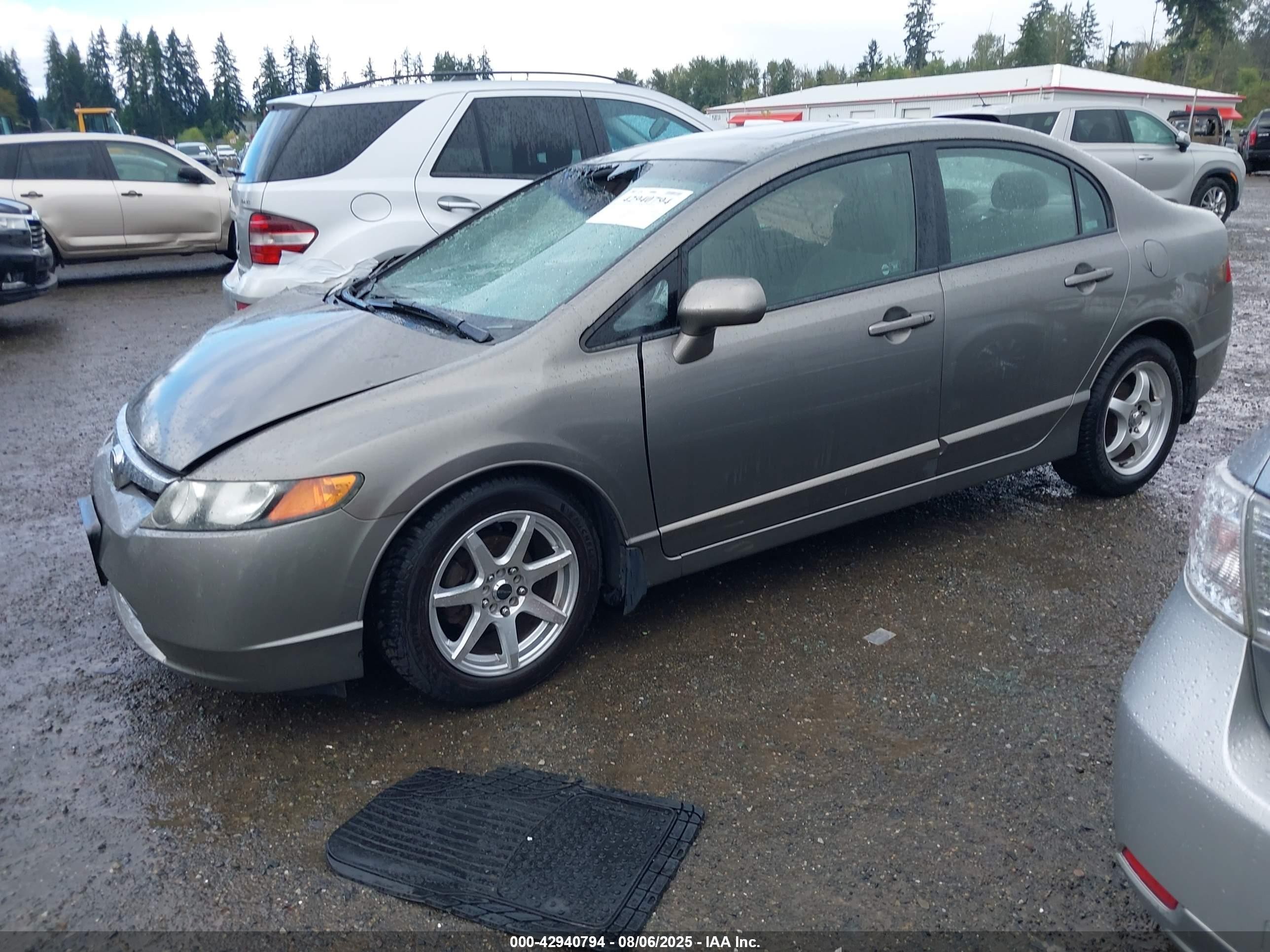 2007 Honda Civic Ex Tan vin: 1HGFA16807L121776