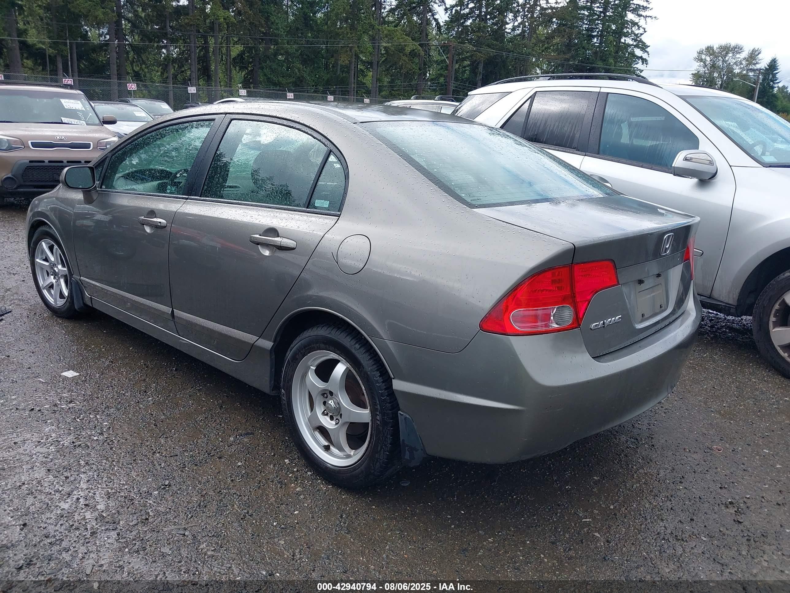 2007 Honda Civic Ex Tan vin: 1HGFA16807L121776