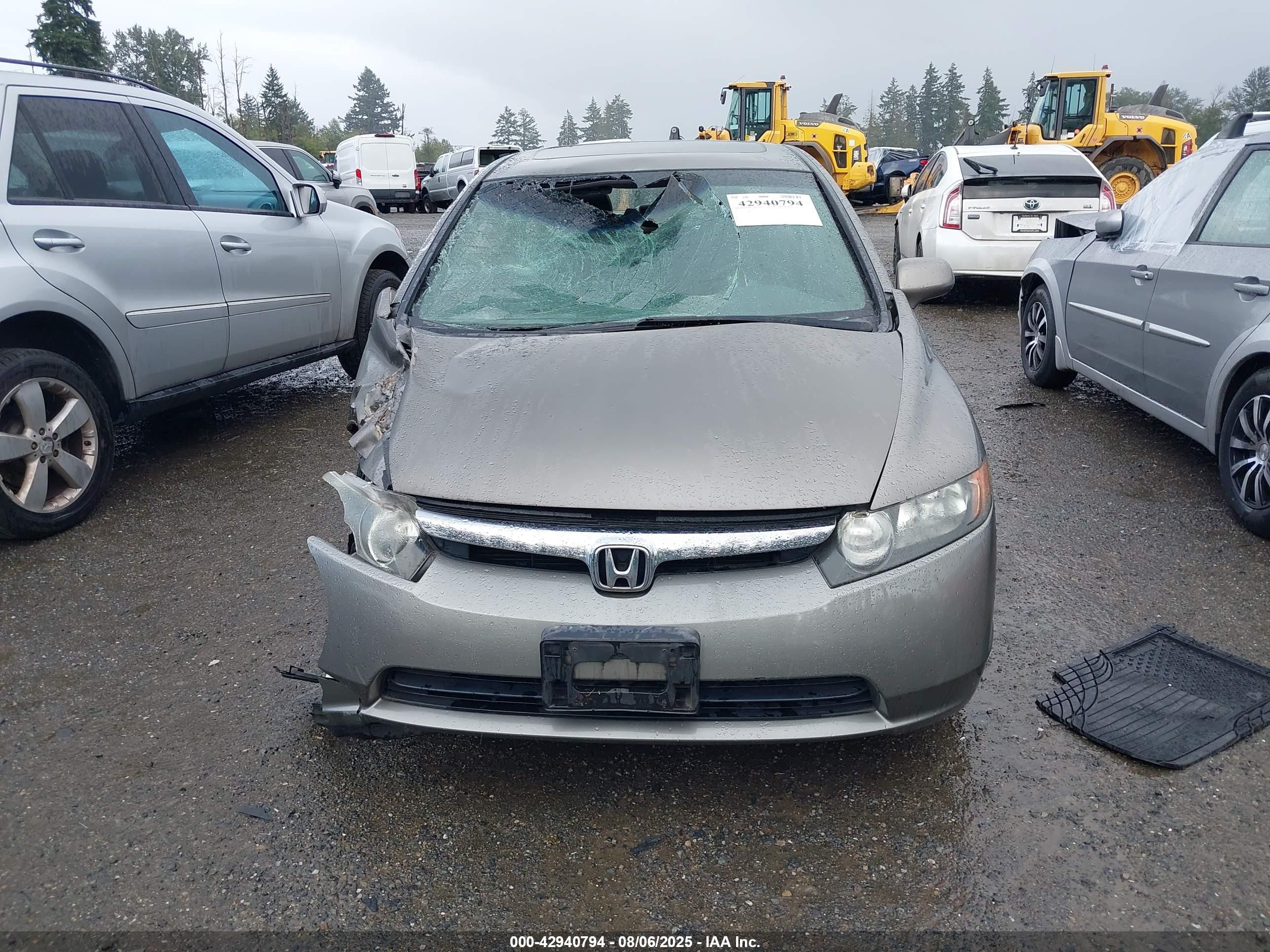 2007 Honda Civic Ex Tan vin: 1HGFA16807L121776