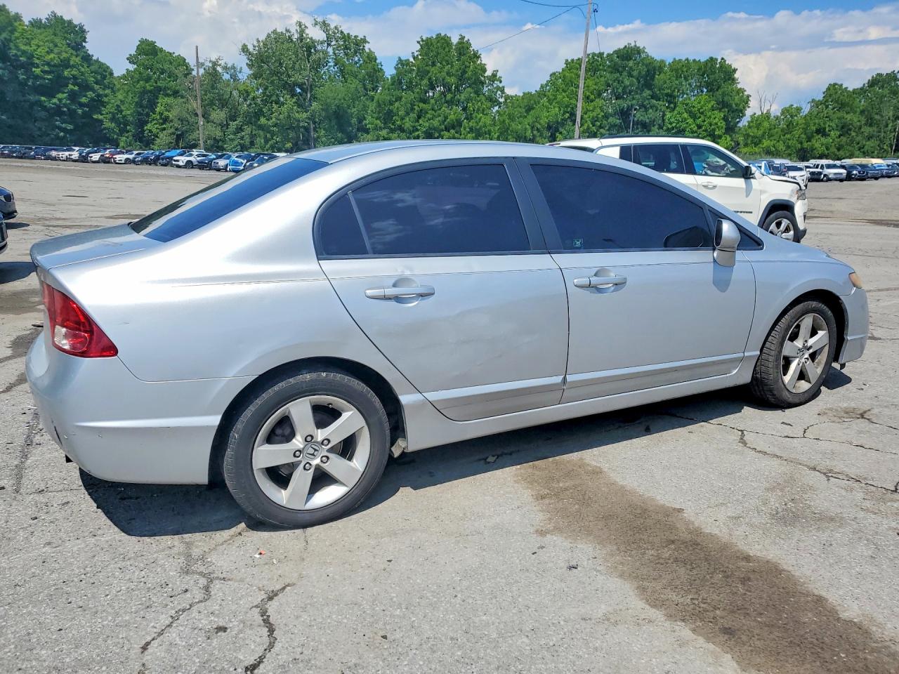 2007 Honda Civic Ex Silver vin: 1HGFA16807L123642