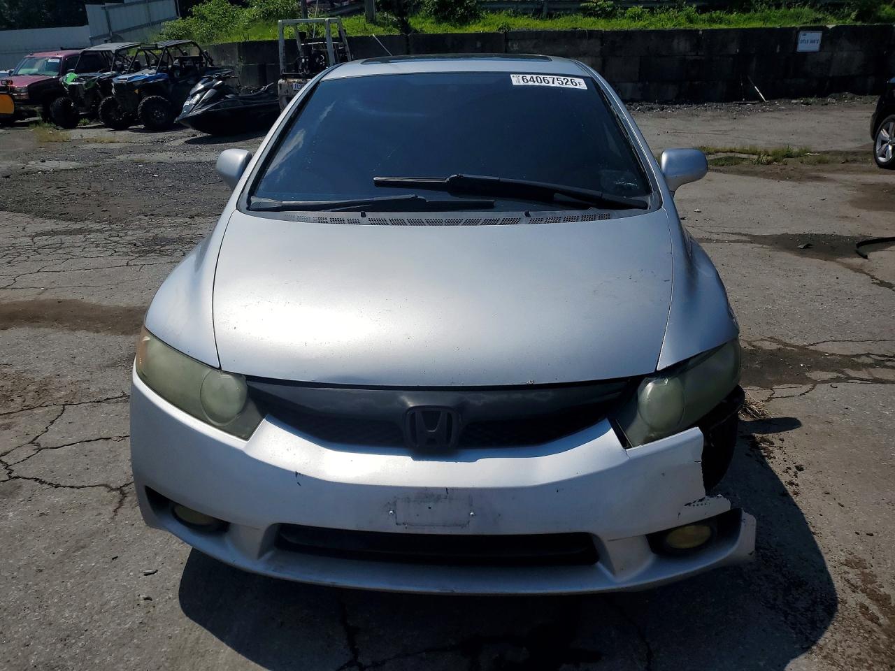 2007 Honda Civic Ex Silver vin: 1HGFA16807L123642