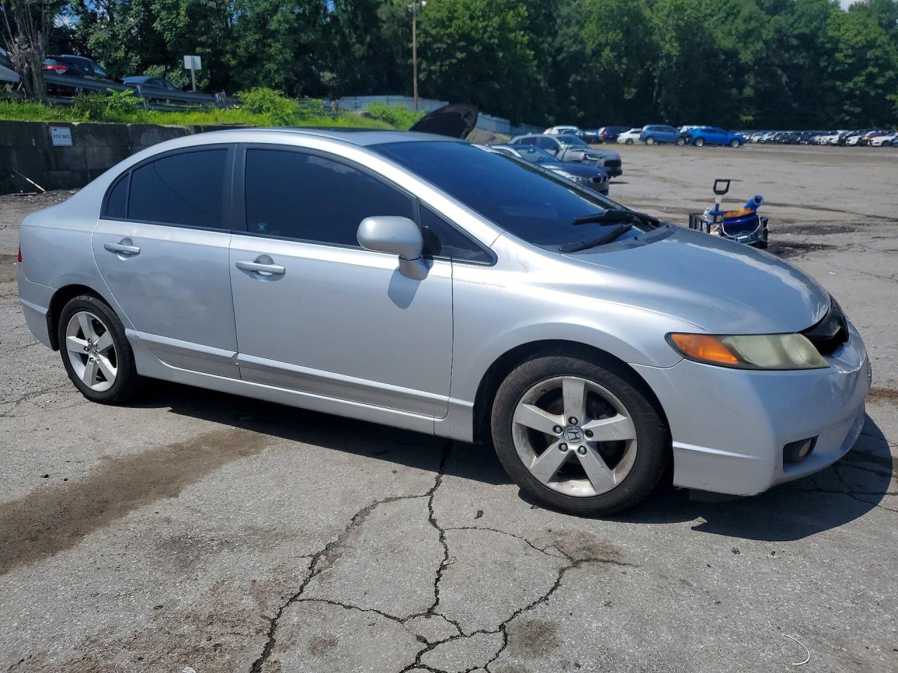 2007 Honda Civic Ex Silver vin: 1HGFA16807L123642