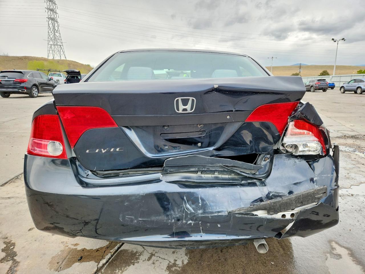 2007 Honda Civic Ex Blue vin: 1HGFA16807L129392