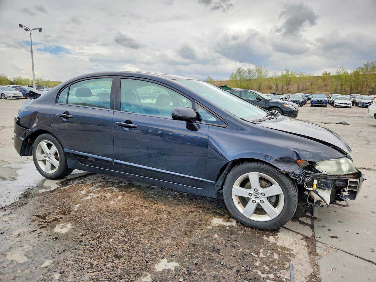 2007 Honda Civic Ex Blue vin: 1HGFA16807L129392