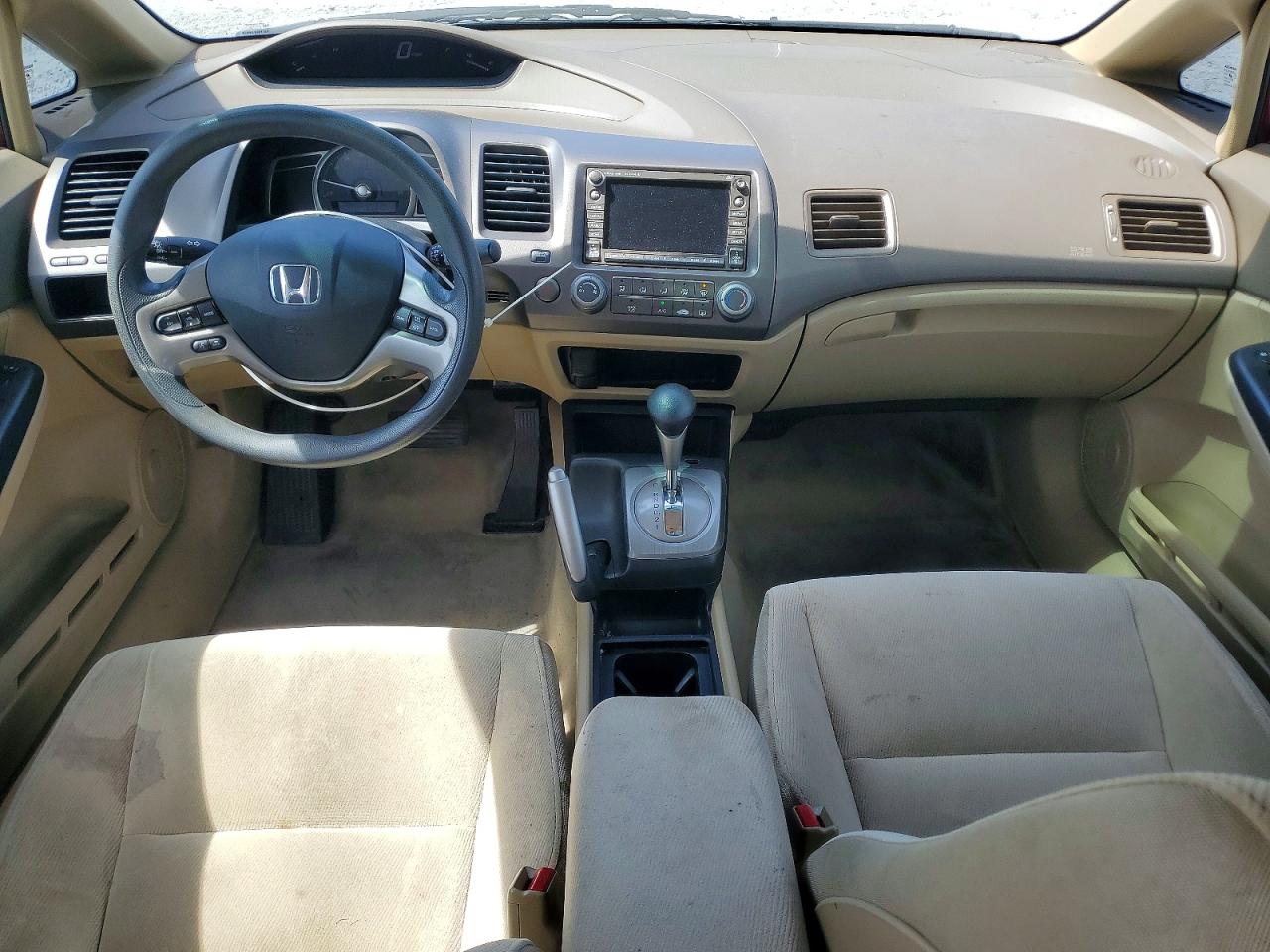 2008 Honda Civic Ex Бордовый vin: 1HGFA16808L005866