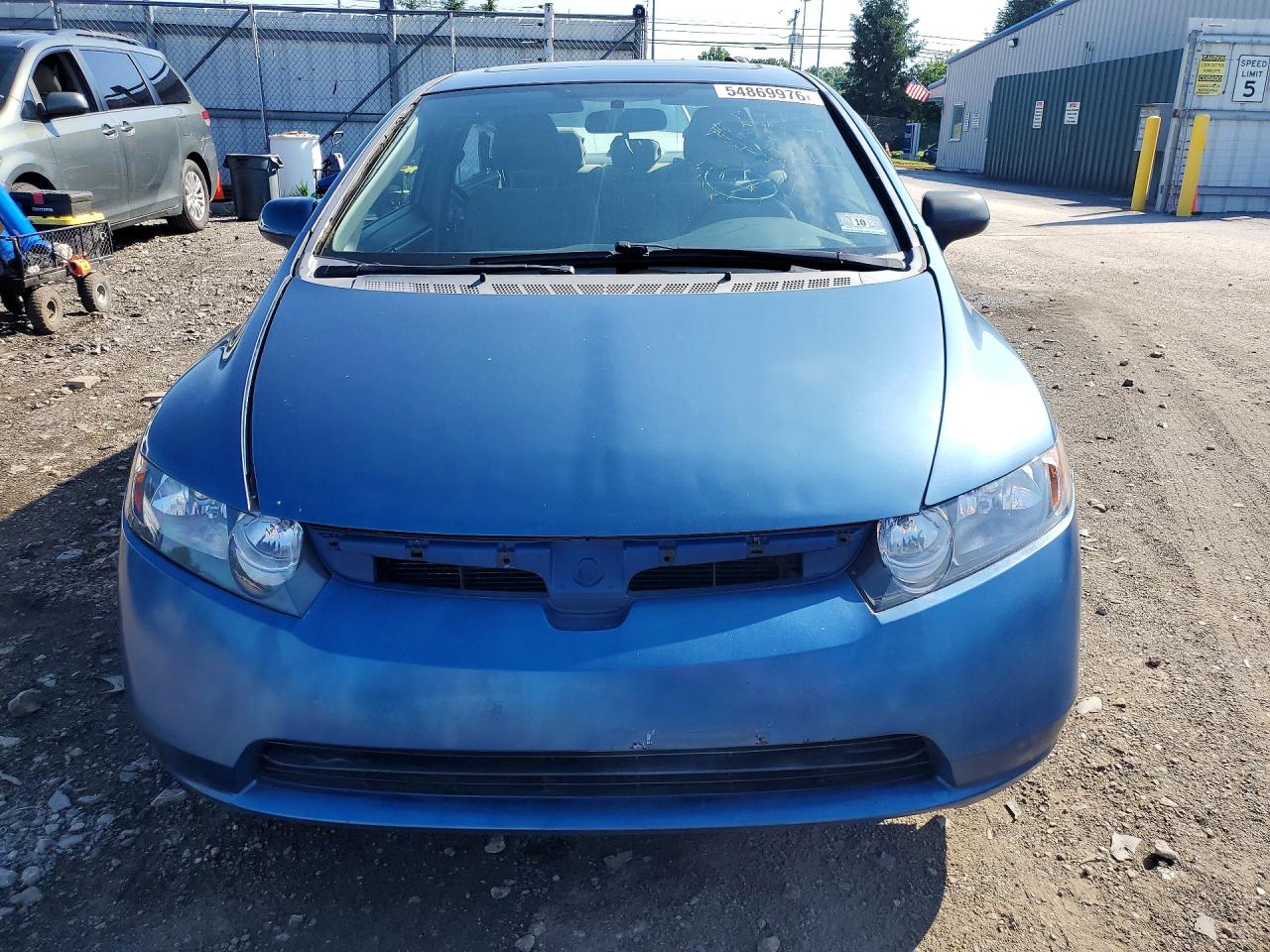 2008 Honda Civic Ex Blue vin: 1HGFA16808L020500