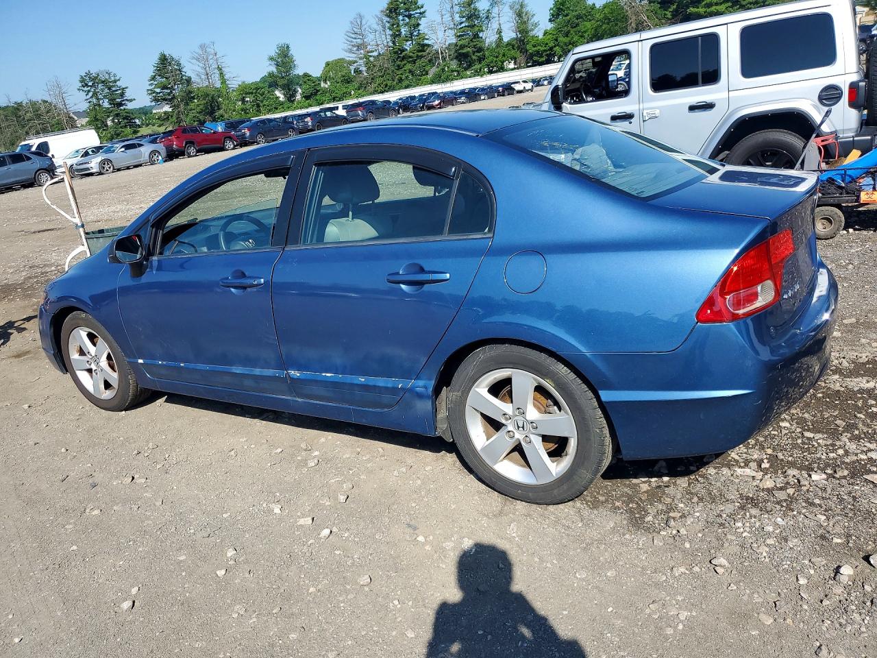 2008 Honda Civic Ex Blue vin: 1HGFA16808L020500