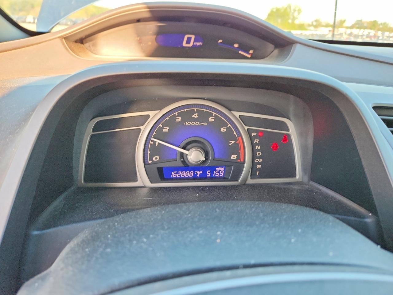 2008 Honda Civic Ex Blue vin: 1HGFA16808L044456