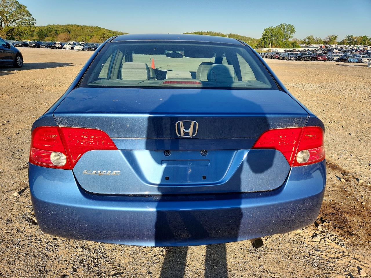 2008 Honda Civic Ex Blue vin: 1HGFA16808L044456