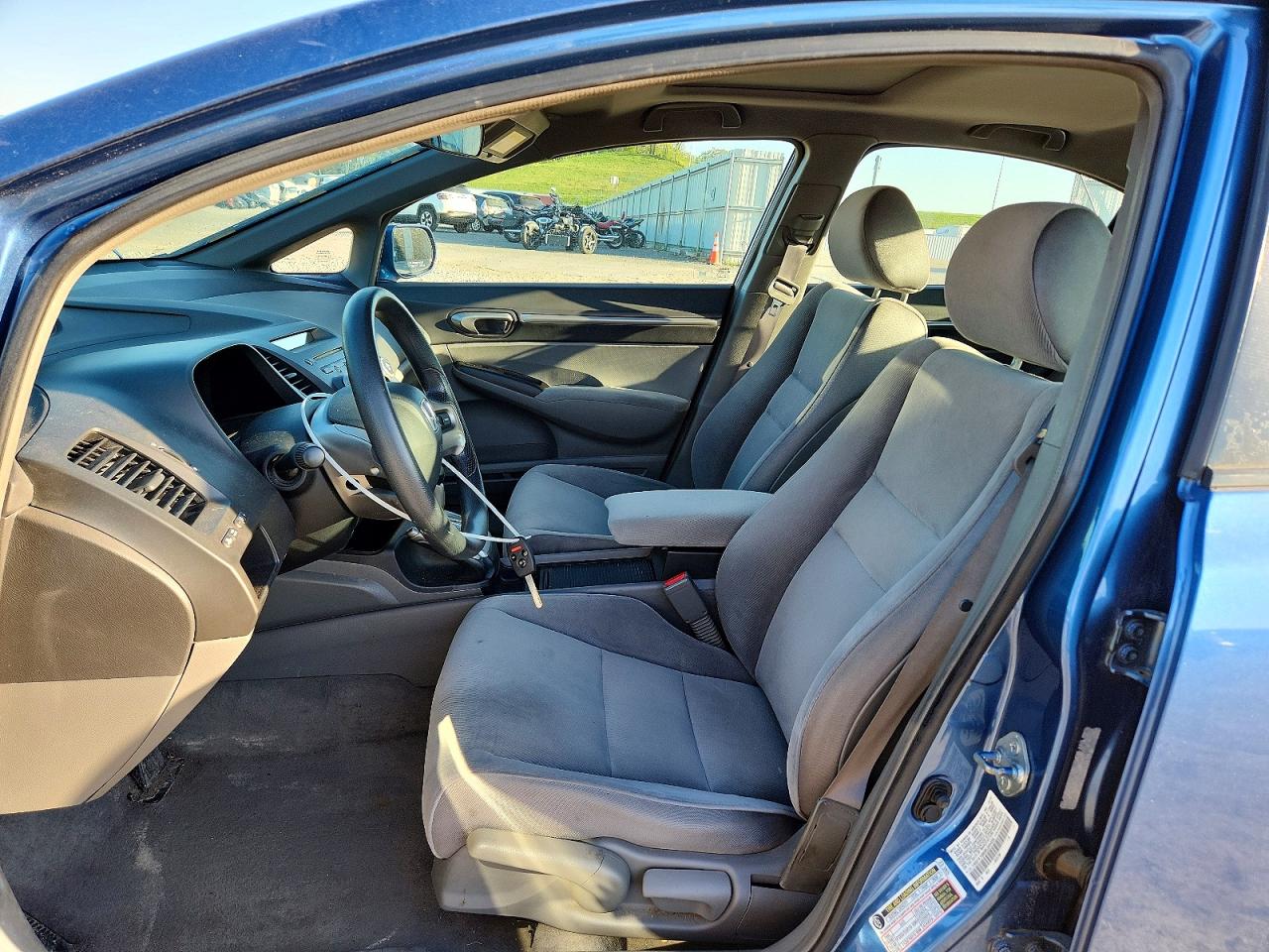 2008 Honda Civic Ex Blue vin: 1HGFA16808L044456