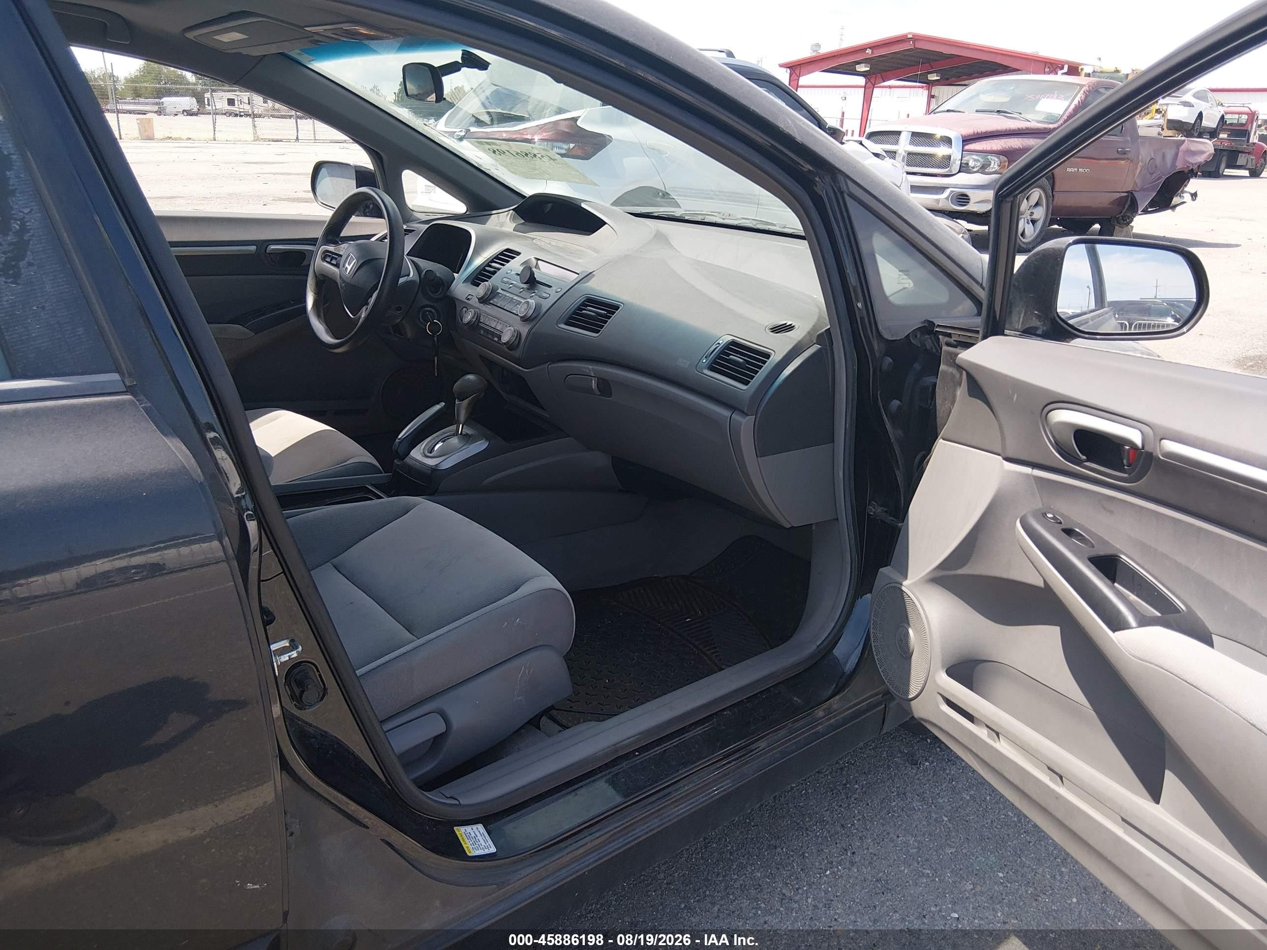 2008 Honda Civic Ex Dark Blue vin: 1HGFA16808L045008