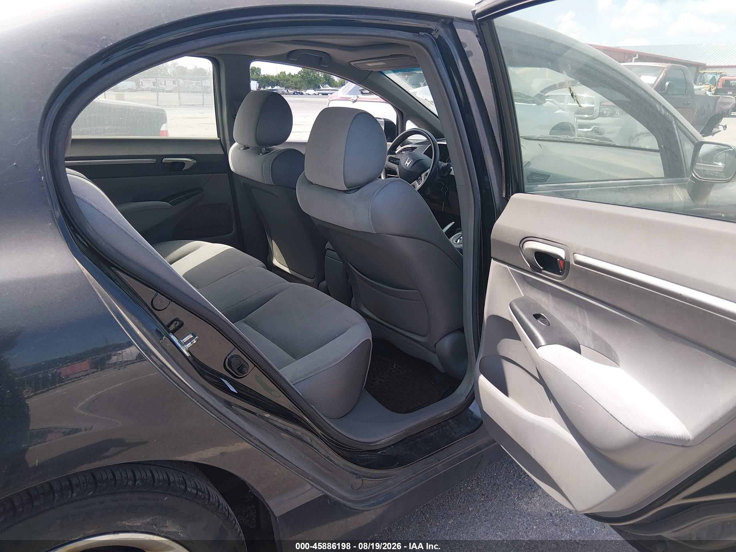 2008 Honda Civic Ex Dark Blue vin: 1HGFA16808L045008
