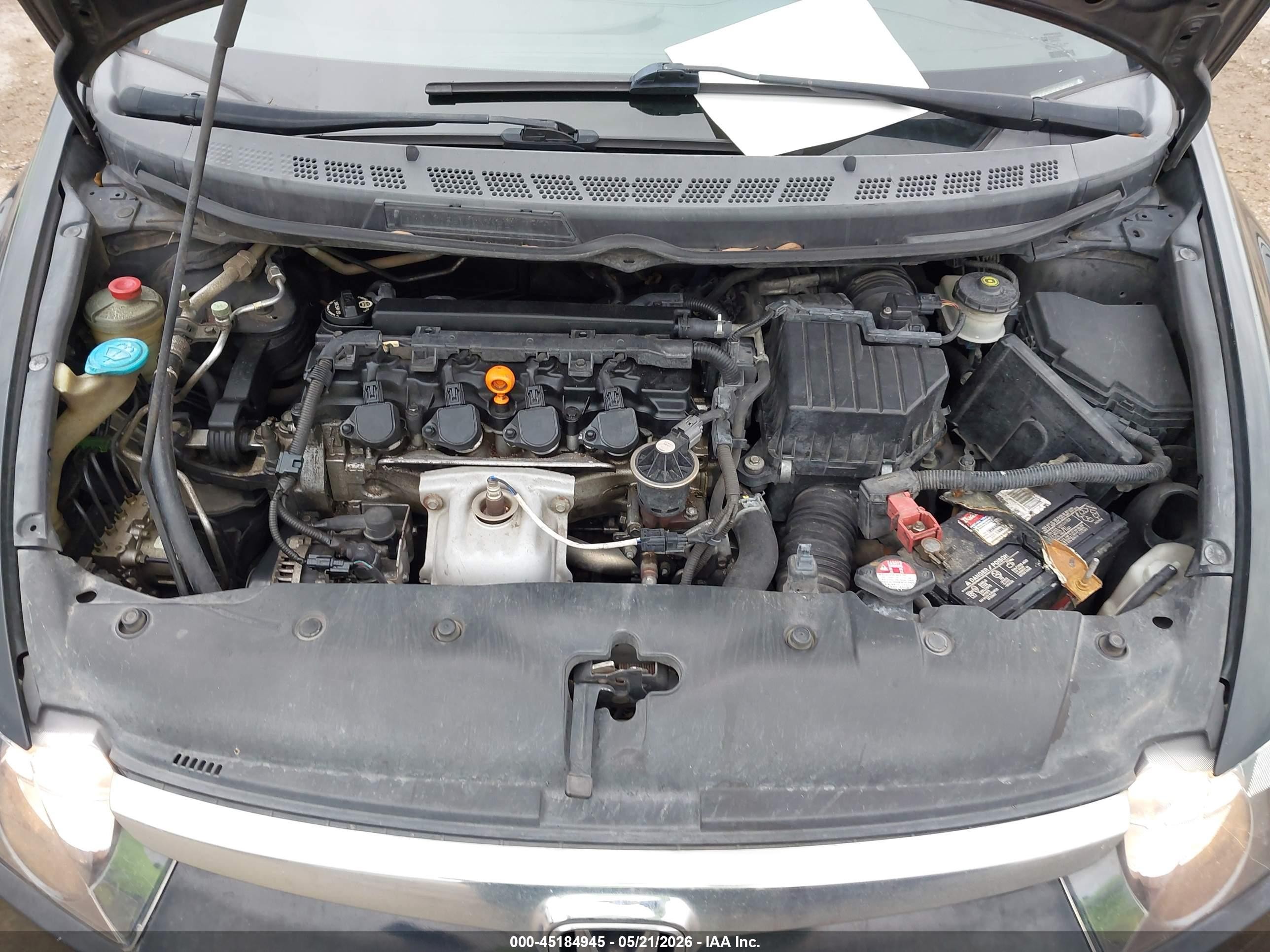 2008 Honda Civic Ex Черный vin: 1HGFA16808L089719