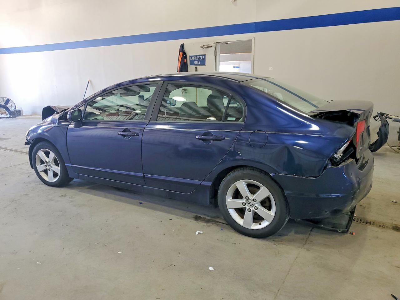 2008 Honda Civic Ex Blue vin: 1HGFA16808L091177