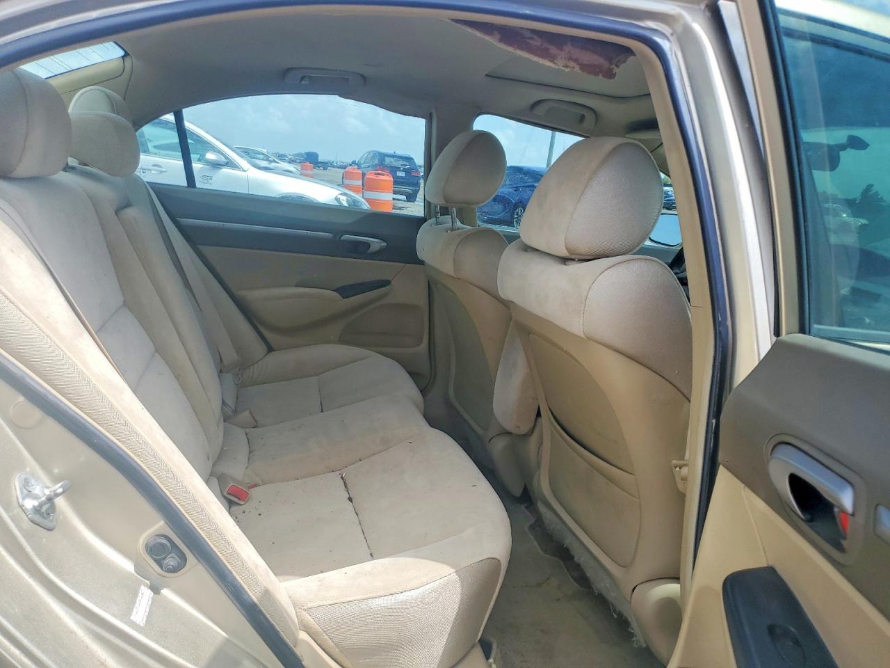 2008 Honda Civic Ex Tan vin: 1HGFA16808L098968