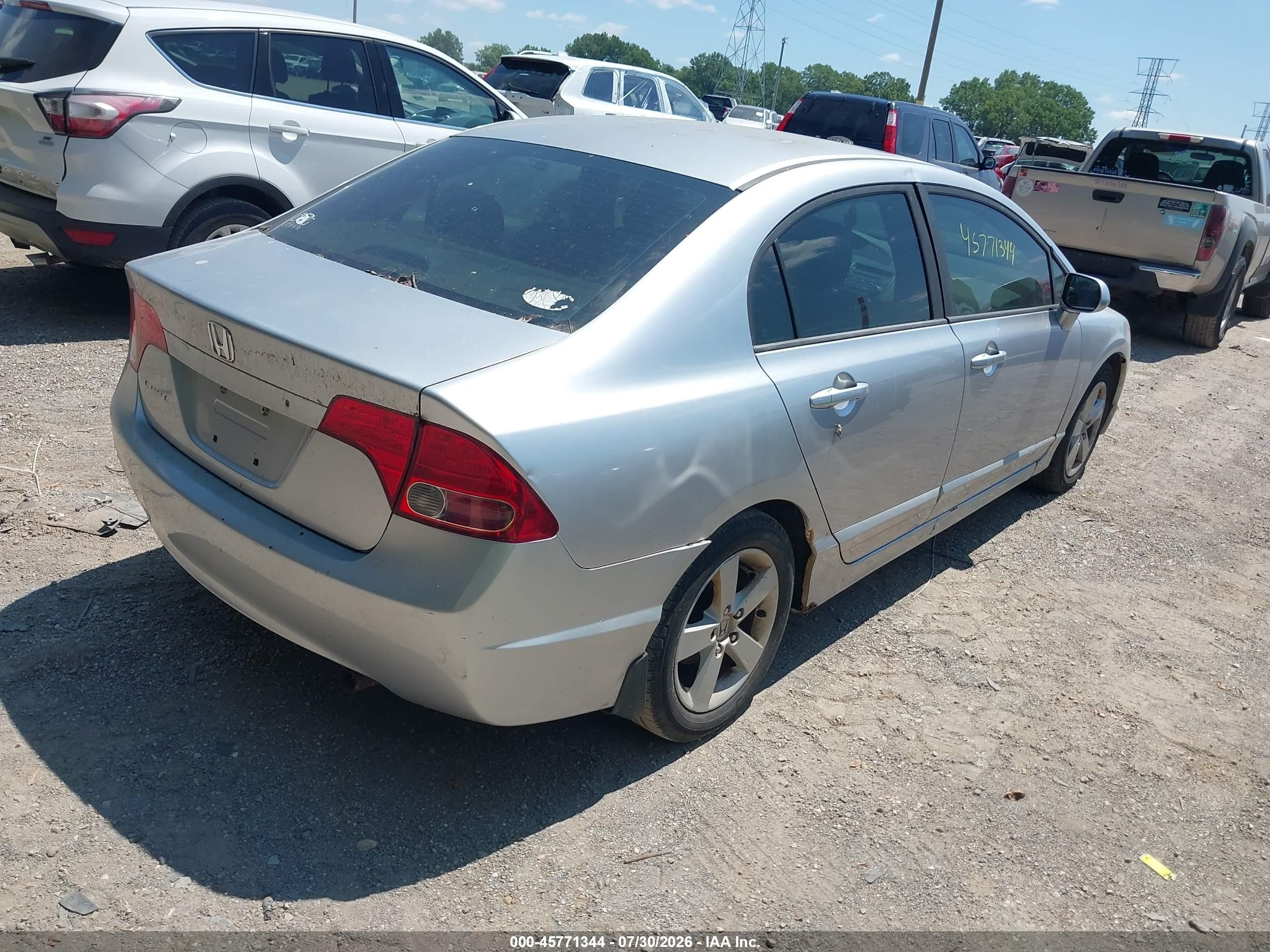 2006 Honda Civic Ex Silver vin: 1HGFA16816L012869