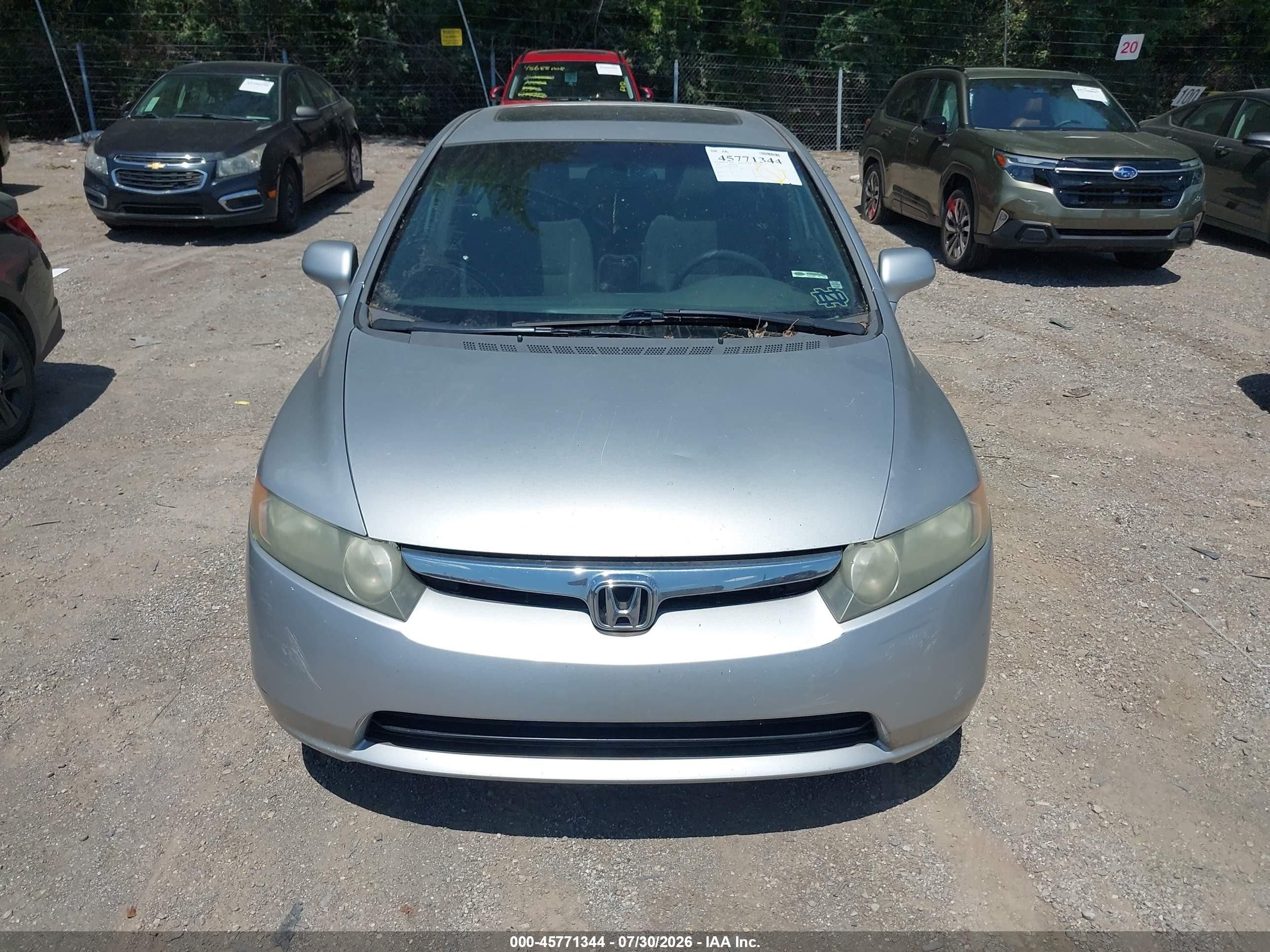 2006 Honda Civic Ex Silver vin: 1HGFA16816L012869
