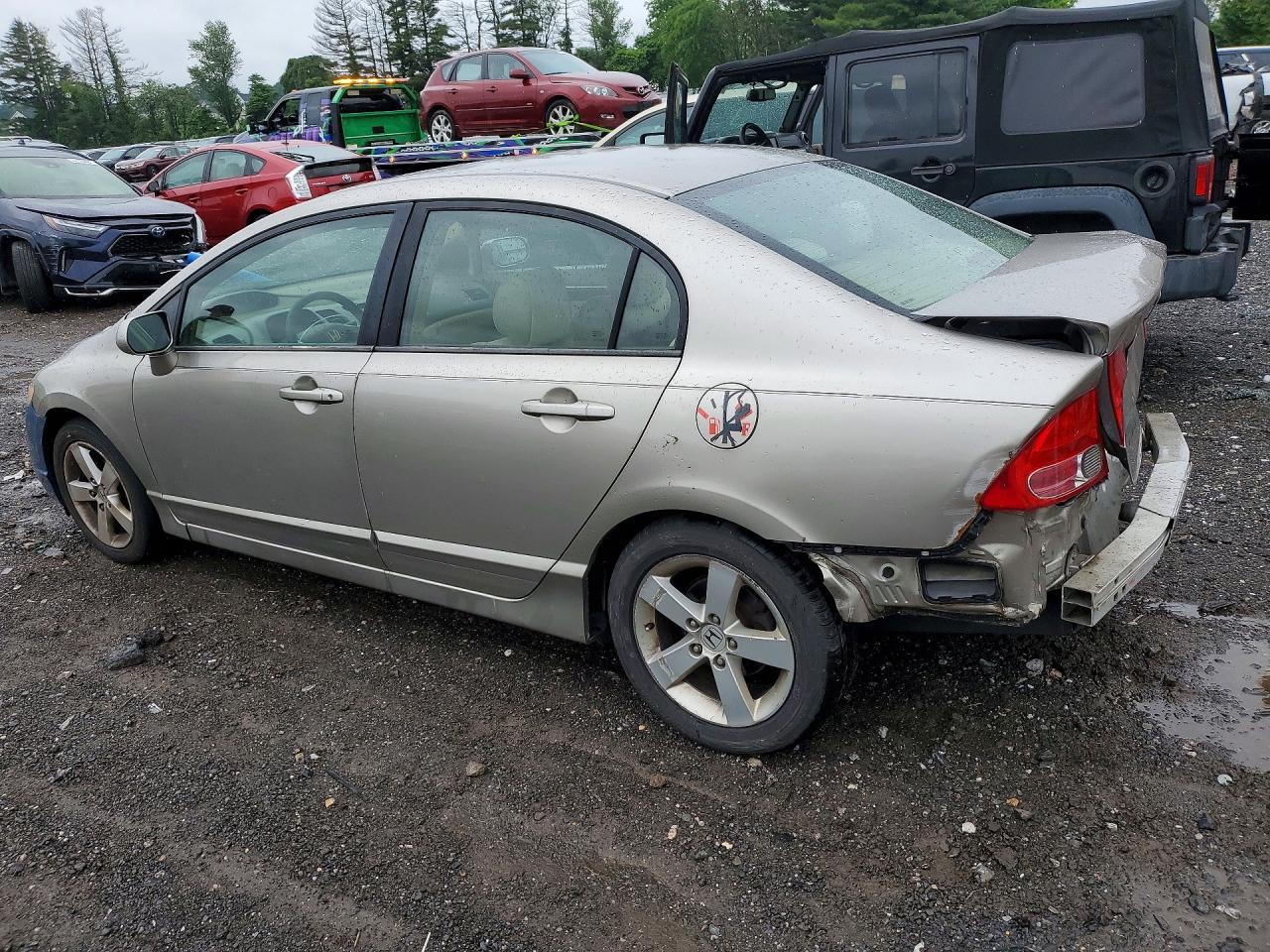 2006 Honda Civic Ex Tan vin: 1HGFA16816L040218