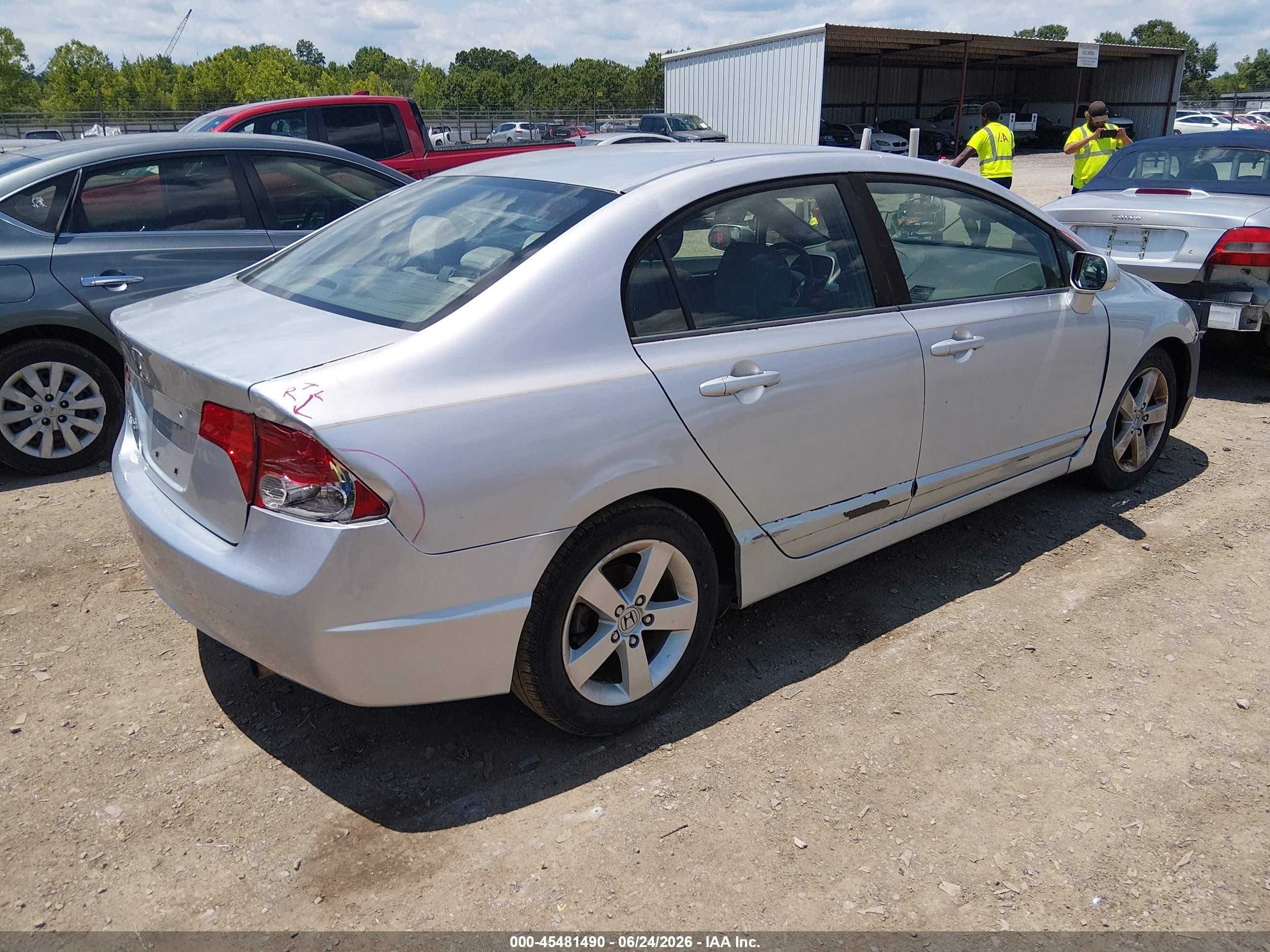 2006 Honda Civic Ex Silver vin: 1HGFA16816L072425
