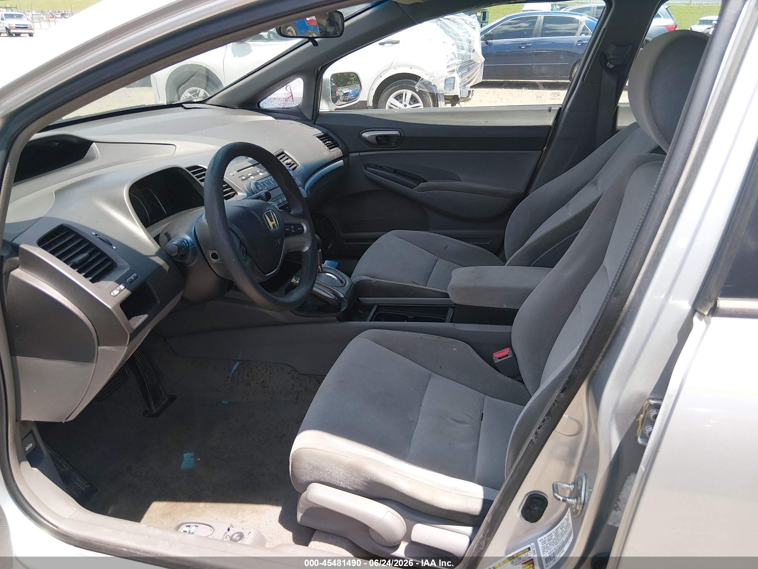 2006 Honda Civic Ex Silver vin: 1HGFA16816L072425